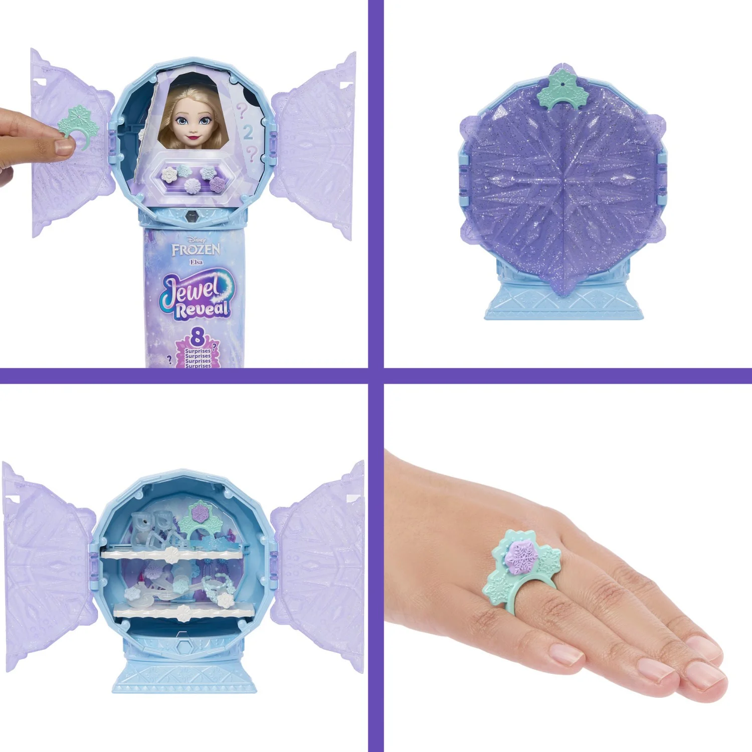 Disney Frozen Fashion Doll Reveal Elsa - Image 3