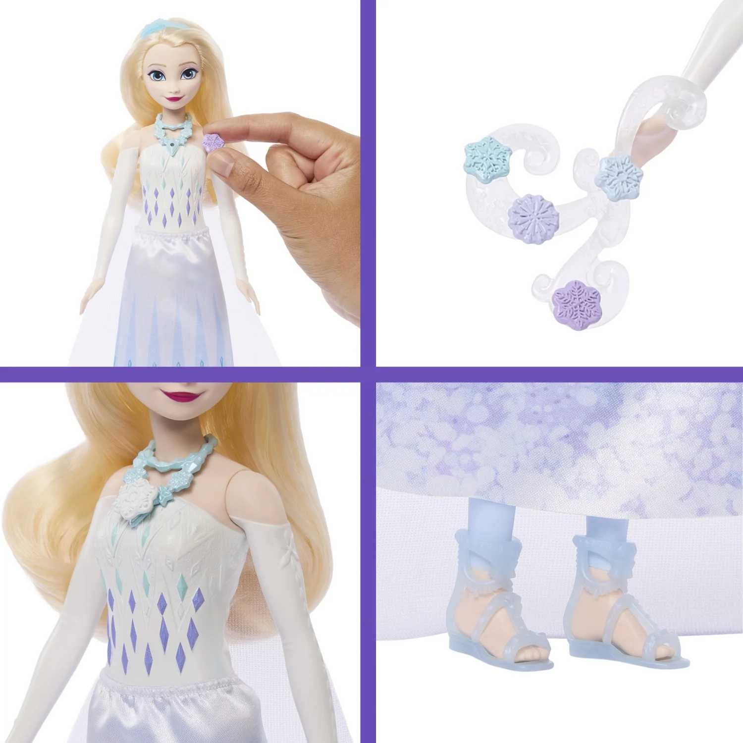 Disney Frozen Fashion Doll Reveal Elsa - Image 4