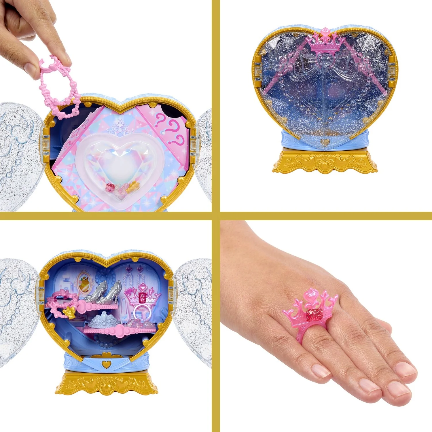 Disney Princess Fashion Doll Reveal Cinderella - Image 5