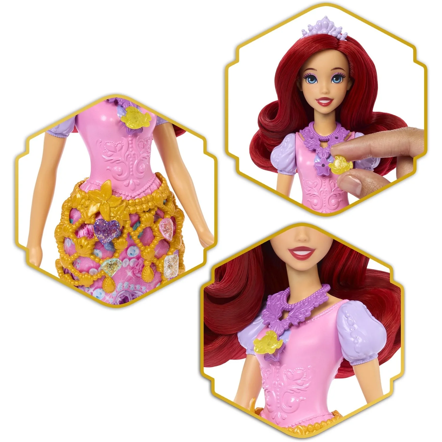 Disney Princess Fashion Doll Reveal Ariel - Image 8