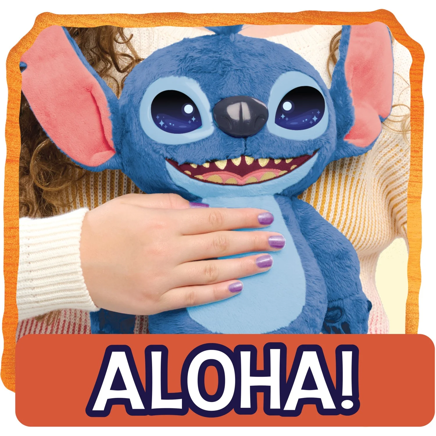 Disney Stitch Movie Emotive Eye Feature Plush 27 Cm - Image 14