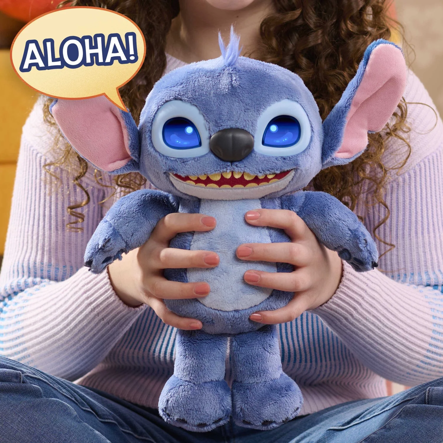 Disney Stitch Movie Emotive Eye Feature Plush 27 Cm - Image 2