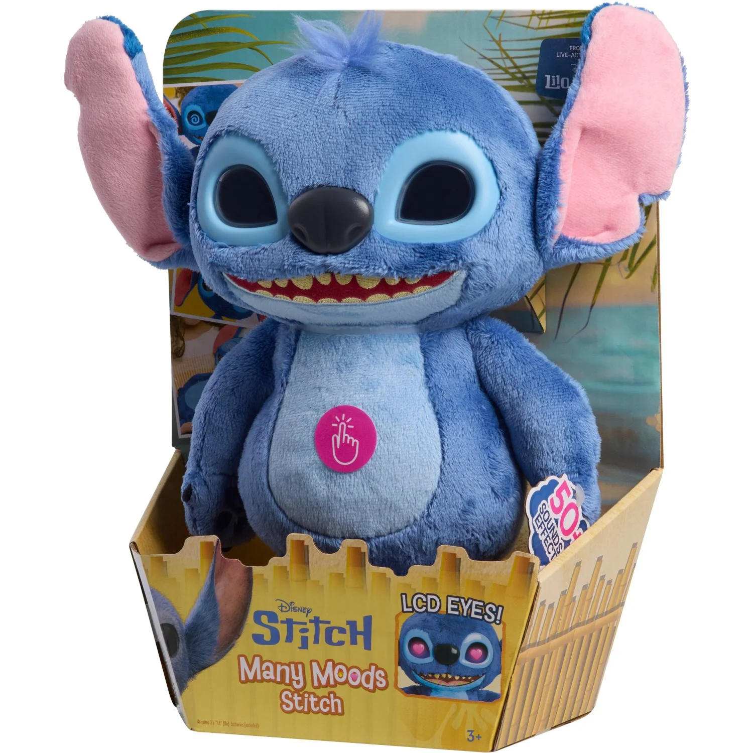 Disney Stitch Movie Emotive Eye Feature Plush 27 Cm - Image 22