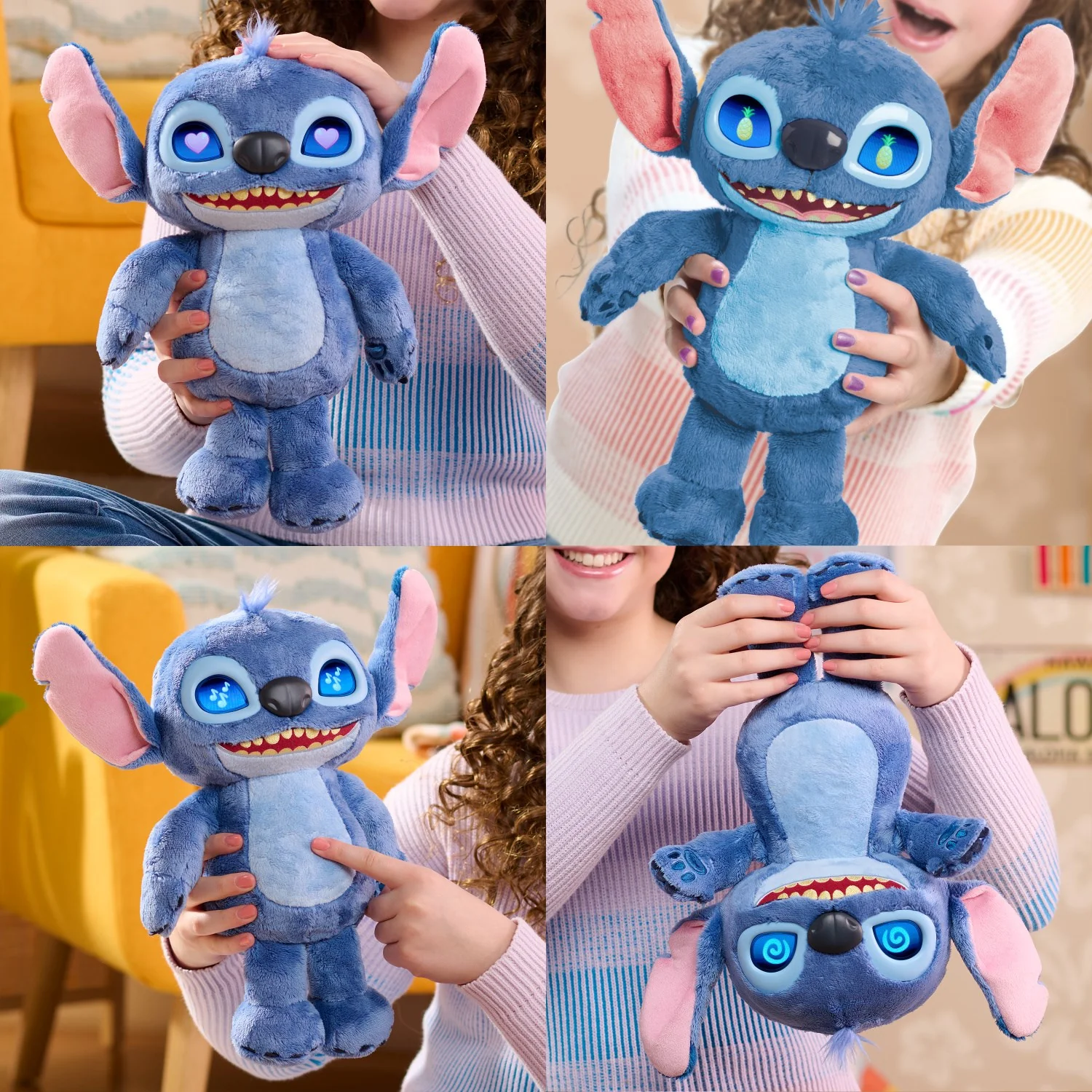 Disney Stitch Movie Emotive Eye Feature Plush 27 Cm - Image 6