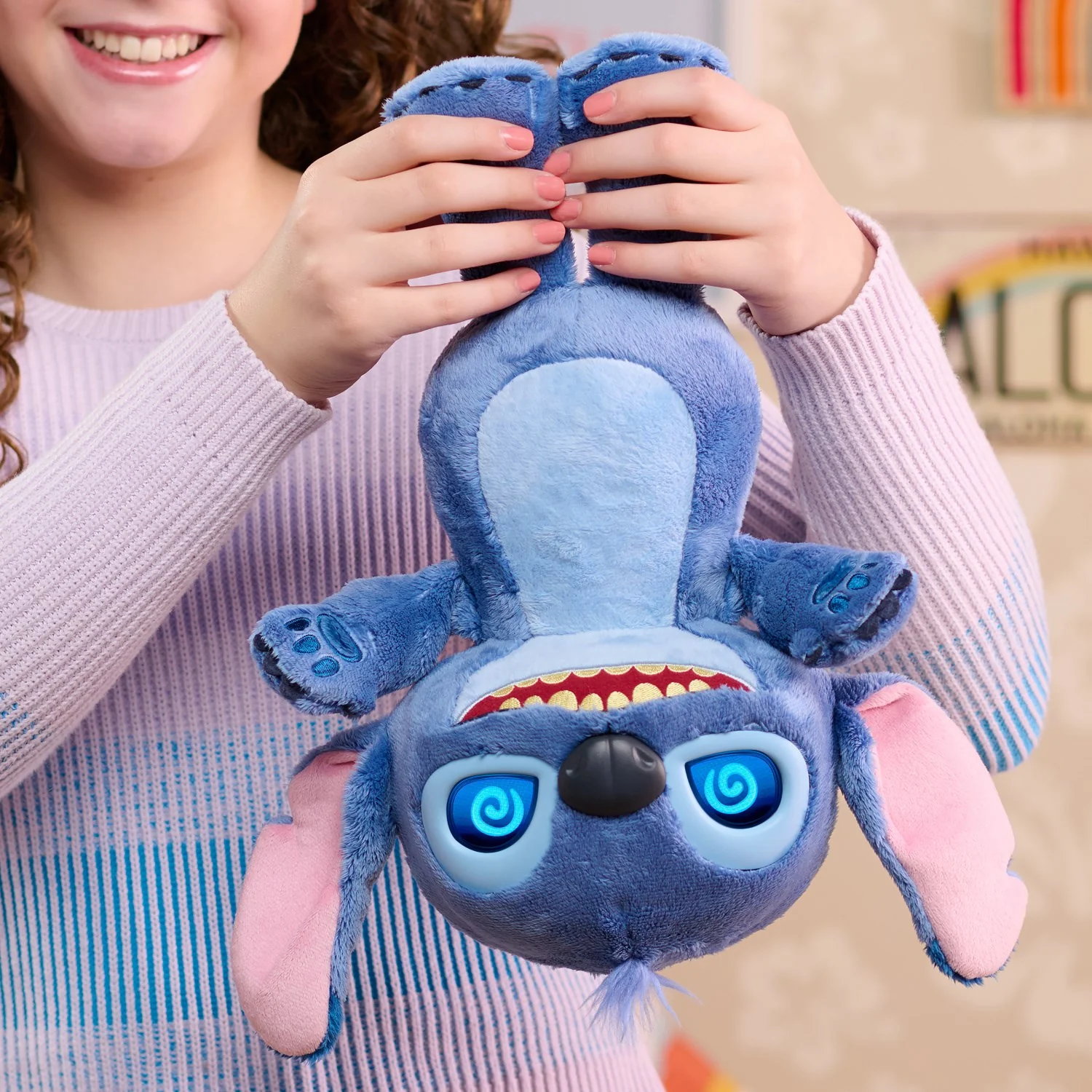Disney Stitch Movie Emotive Eye Feature Plush 27 Cm - Image 9