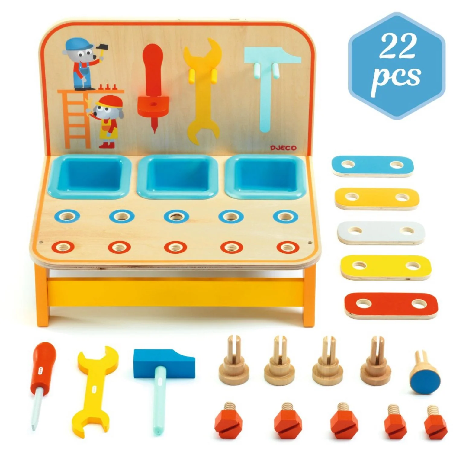 Djeco Bricotoo, Tool bench - Image 2