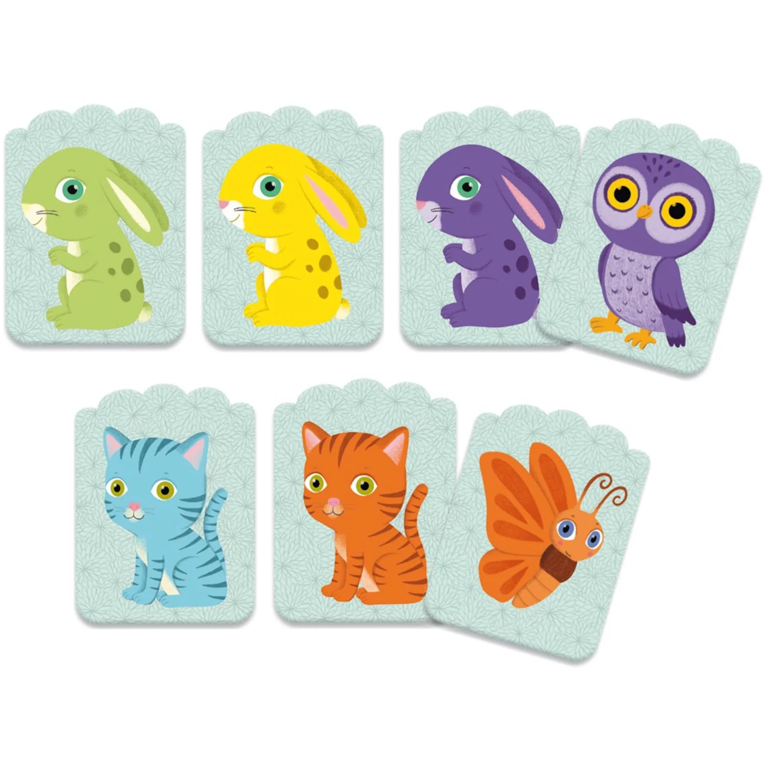 Djeco Card Game For The Little Ones, Match The Color - Image 2