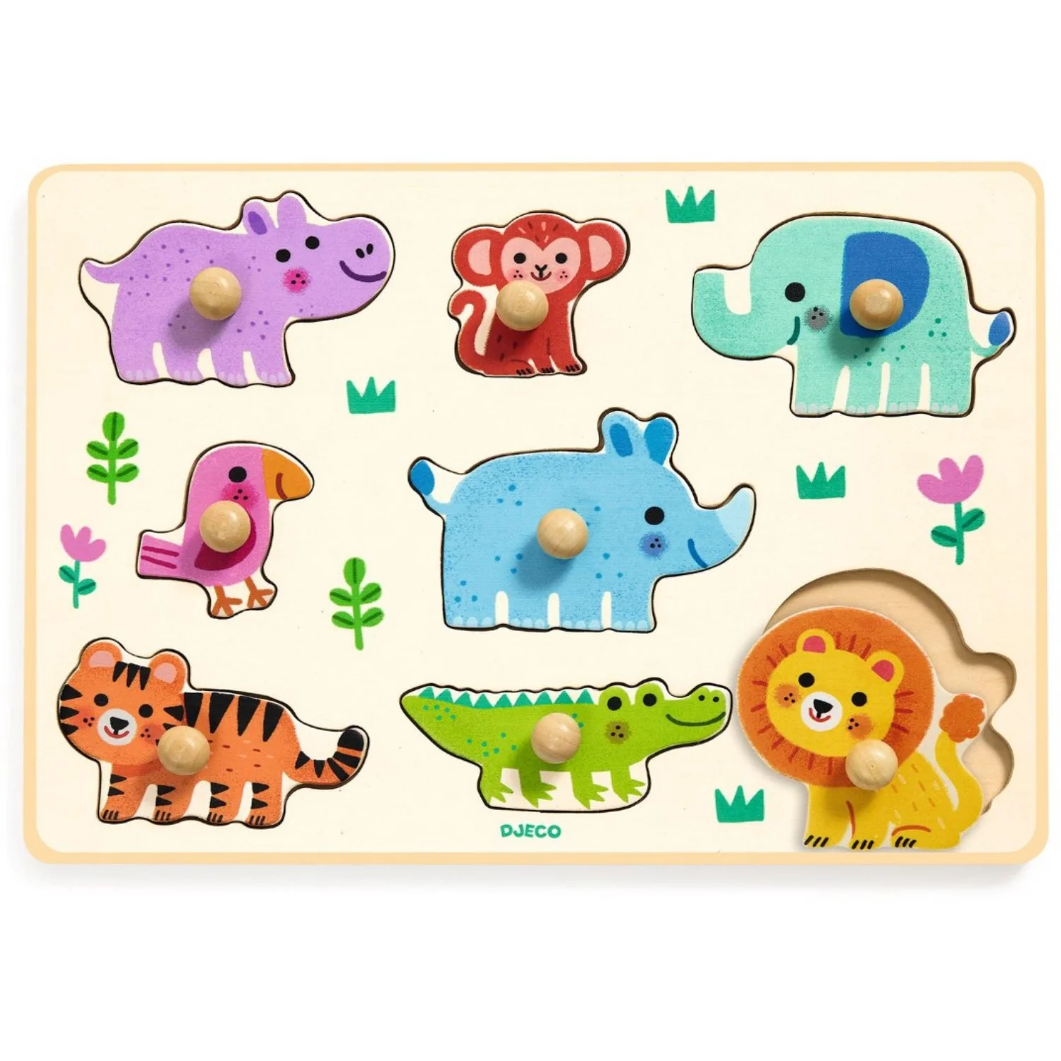 Djeco Hippo'N'Co, Stud Puzzle