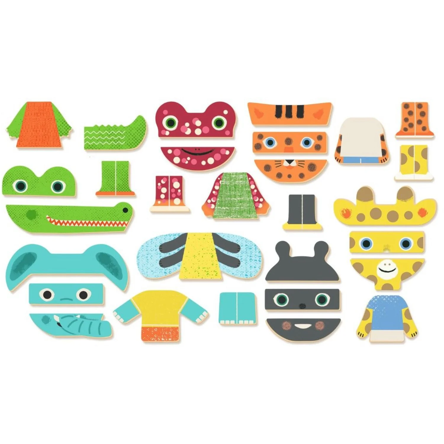 Djeco Inzebox Magnet Leg, Mix Animal - Image 5