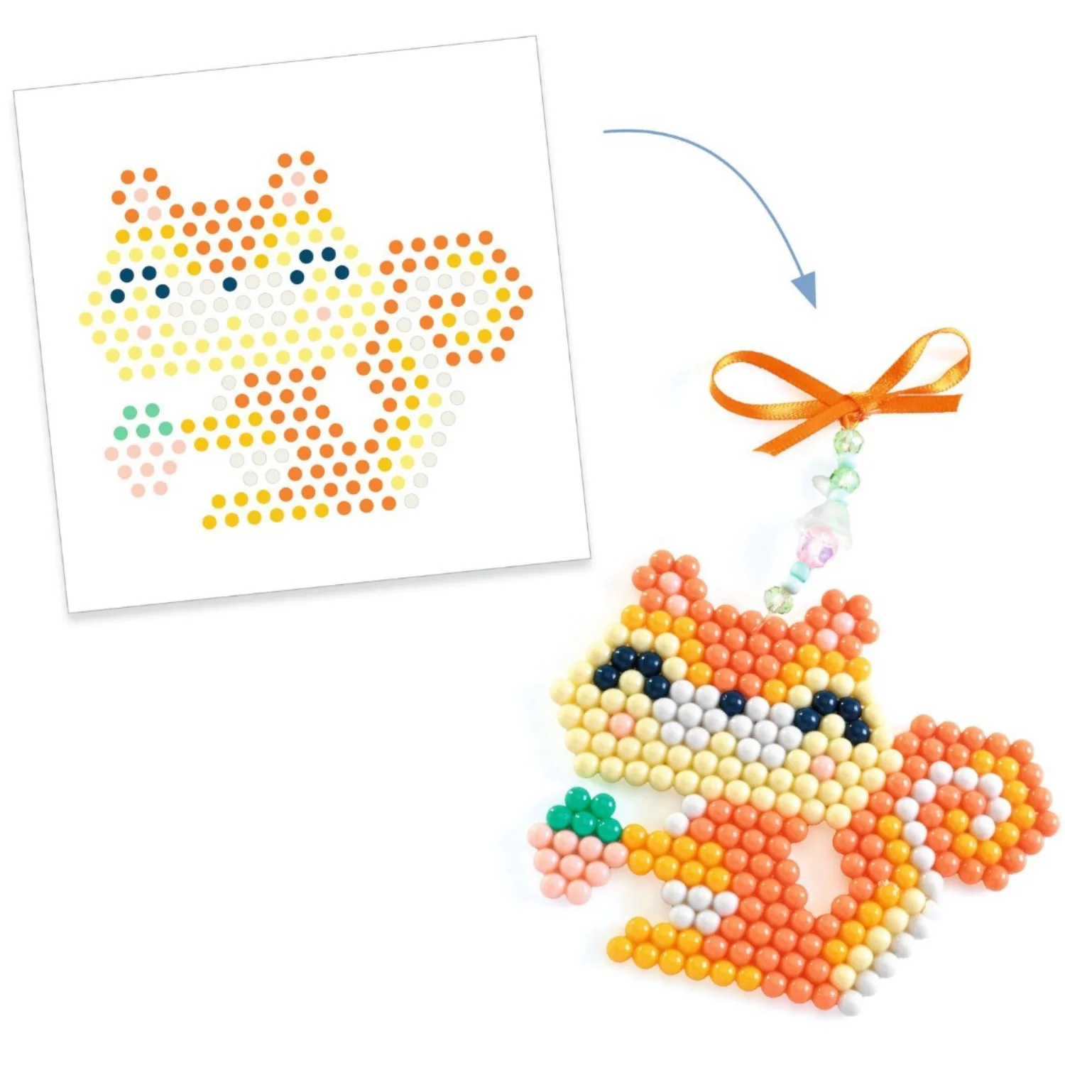 Djeco Creative Water Beads, Furry Friends - Image 2