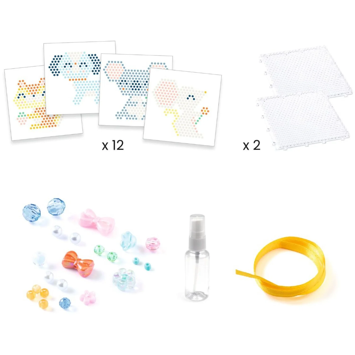 Djeco Creative Water Beads, Furry Friends - Image 3