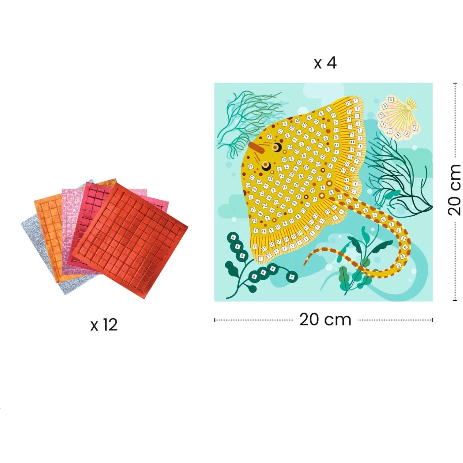 Djeco Mosaic, Under the Sea - Image 3
