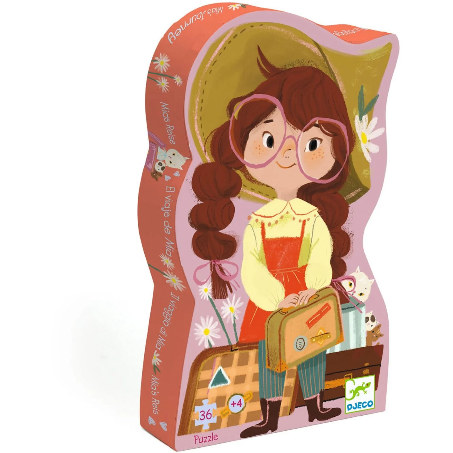 Djeco Silhouette Jigsaw Puzzle, Mia's Journey - 36 Pieces - Image 3