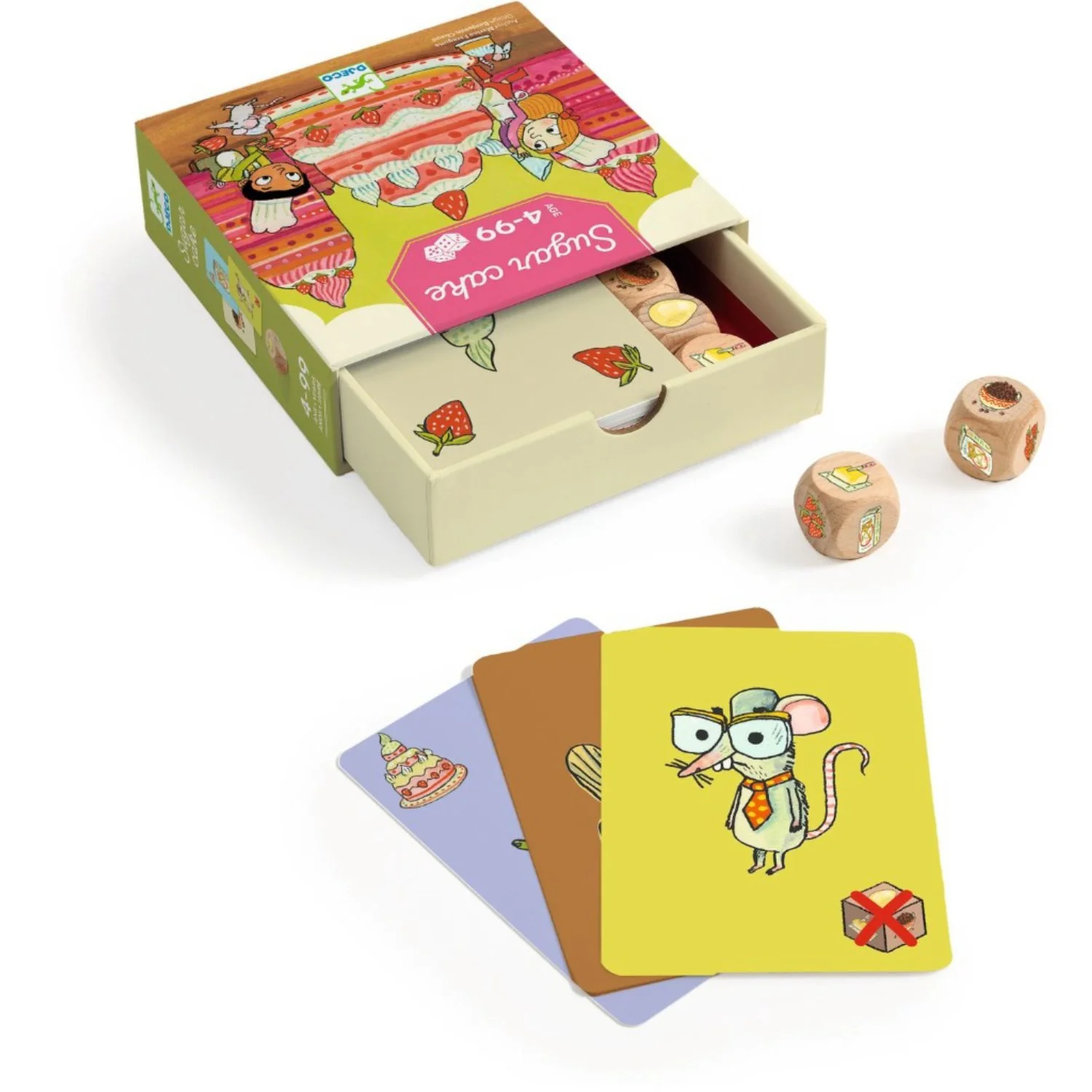 Djeco Dice Game, Sugarcake - Image 2