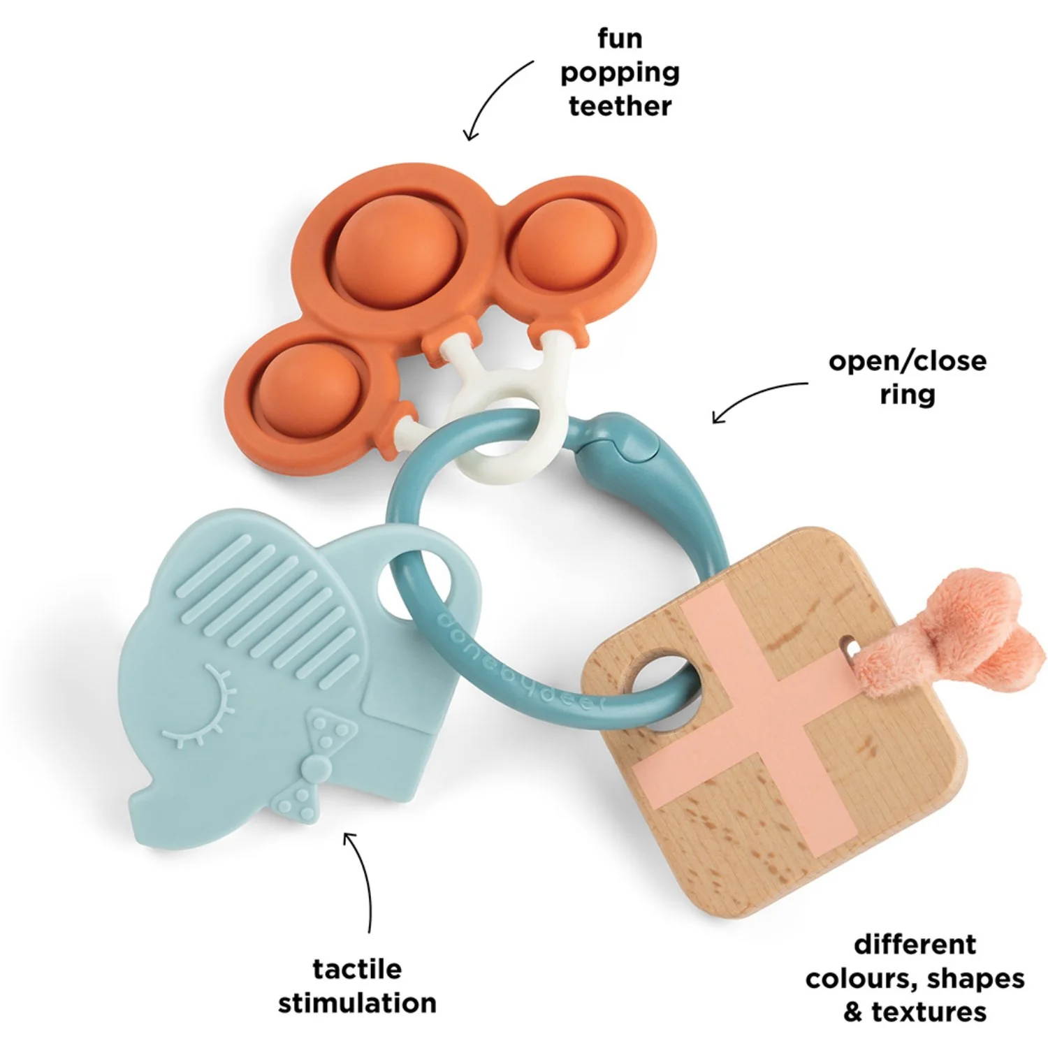 DonebyDeer Celebration Colour Mix Sensory & Activity Ring - Image 4