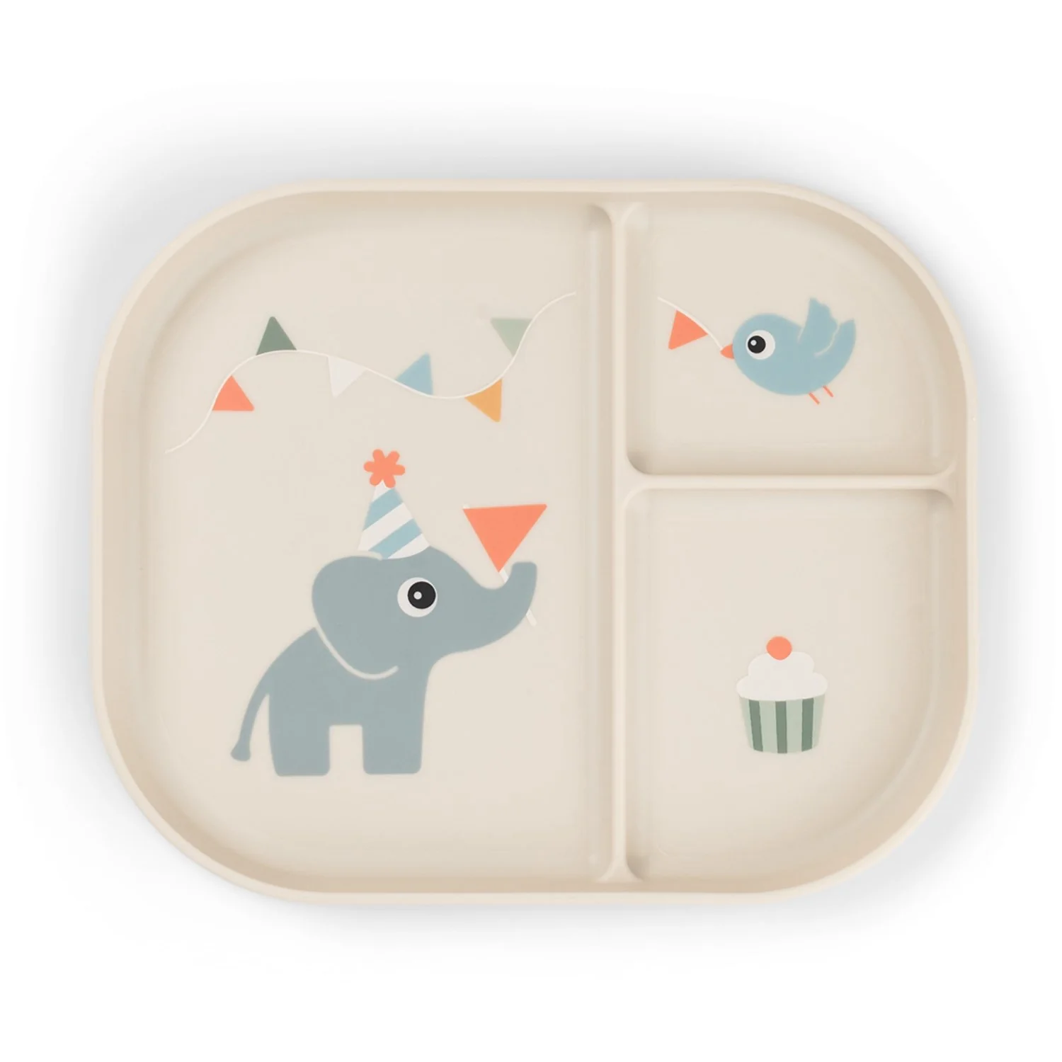 DonebyDeer Celebration Sand Foodie Divided Plate