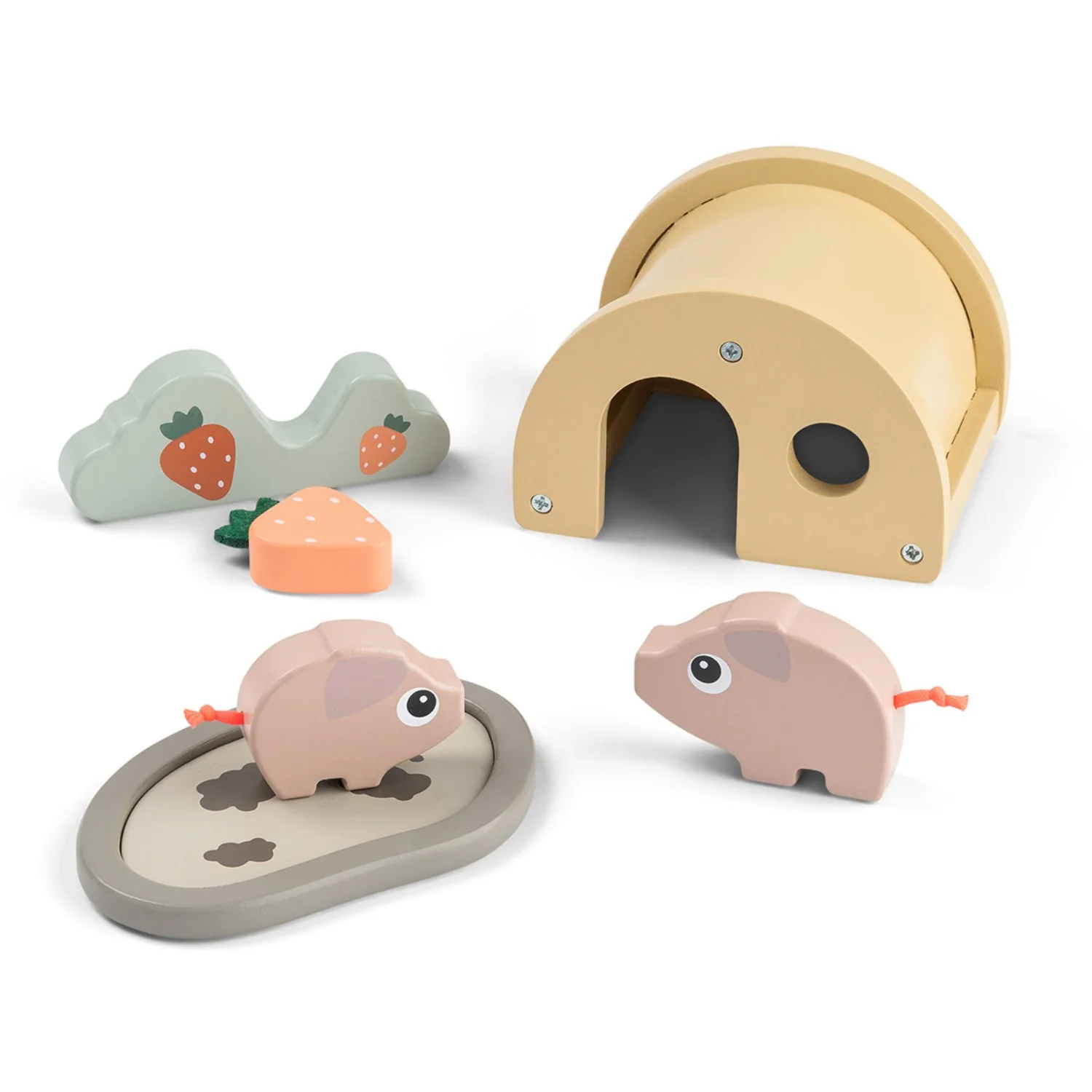 DonebyDeer Colour Mix Tiny Farm Playset Pigee - Image 6