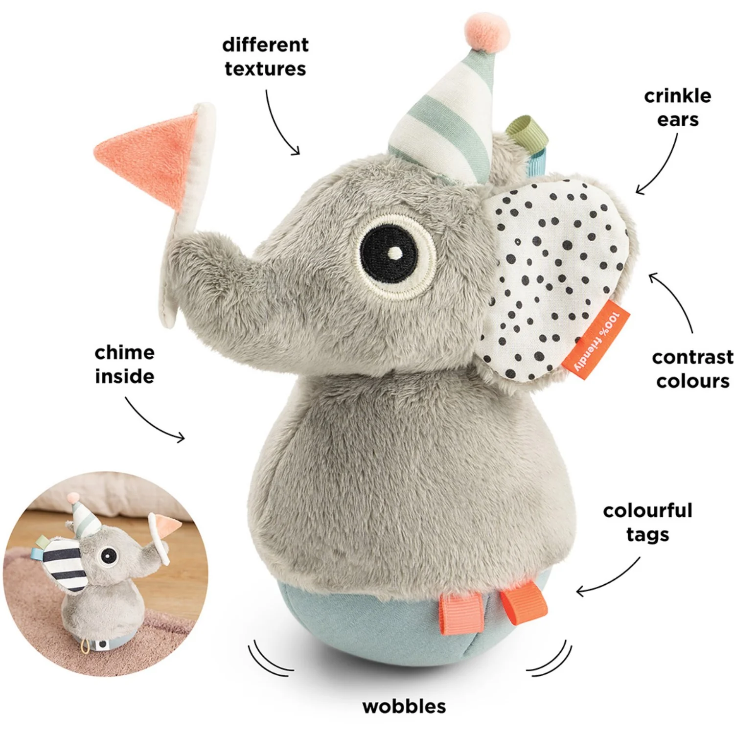 DonebyDeer Colour Mix Tumling Activity Toy - Image 6
