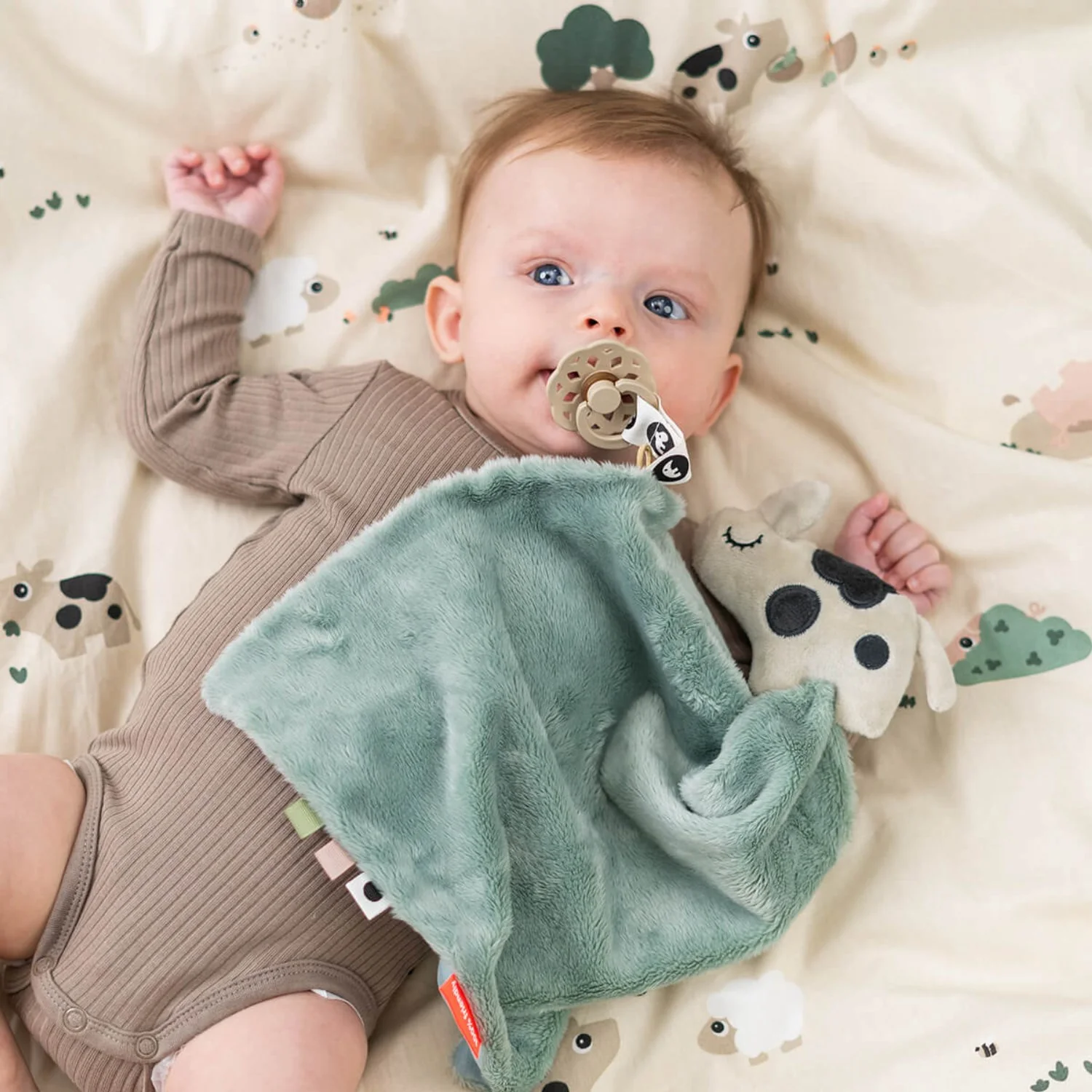DonebyDeer Dotti Blue Cuddle Cloth - Image 2