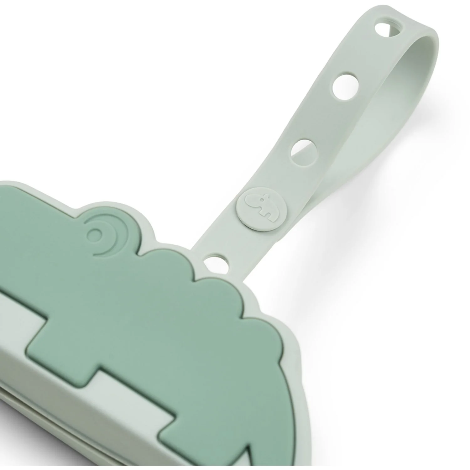 DonebyDeer Green Choco Silicone Pacifier Holder - Image 8