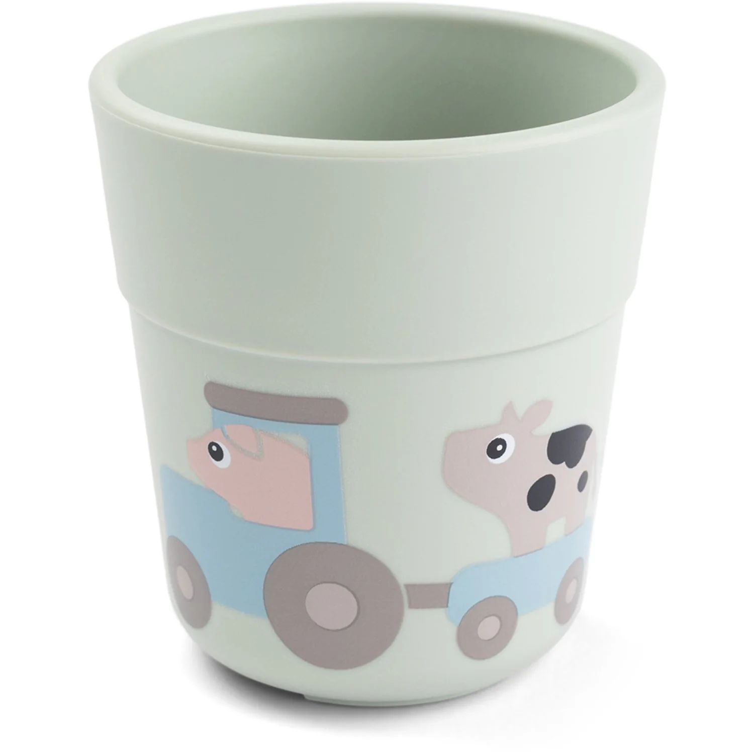 DonebyDeer Green Foodie Dinner Set With Suction Tiny Farm - Image 8