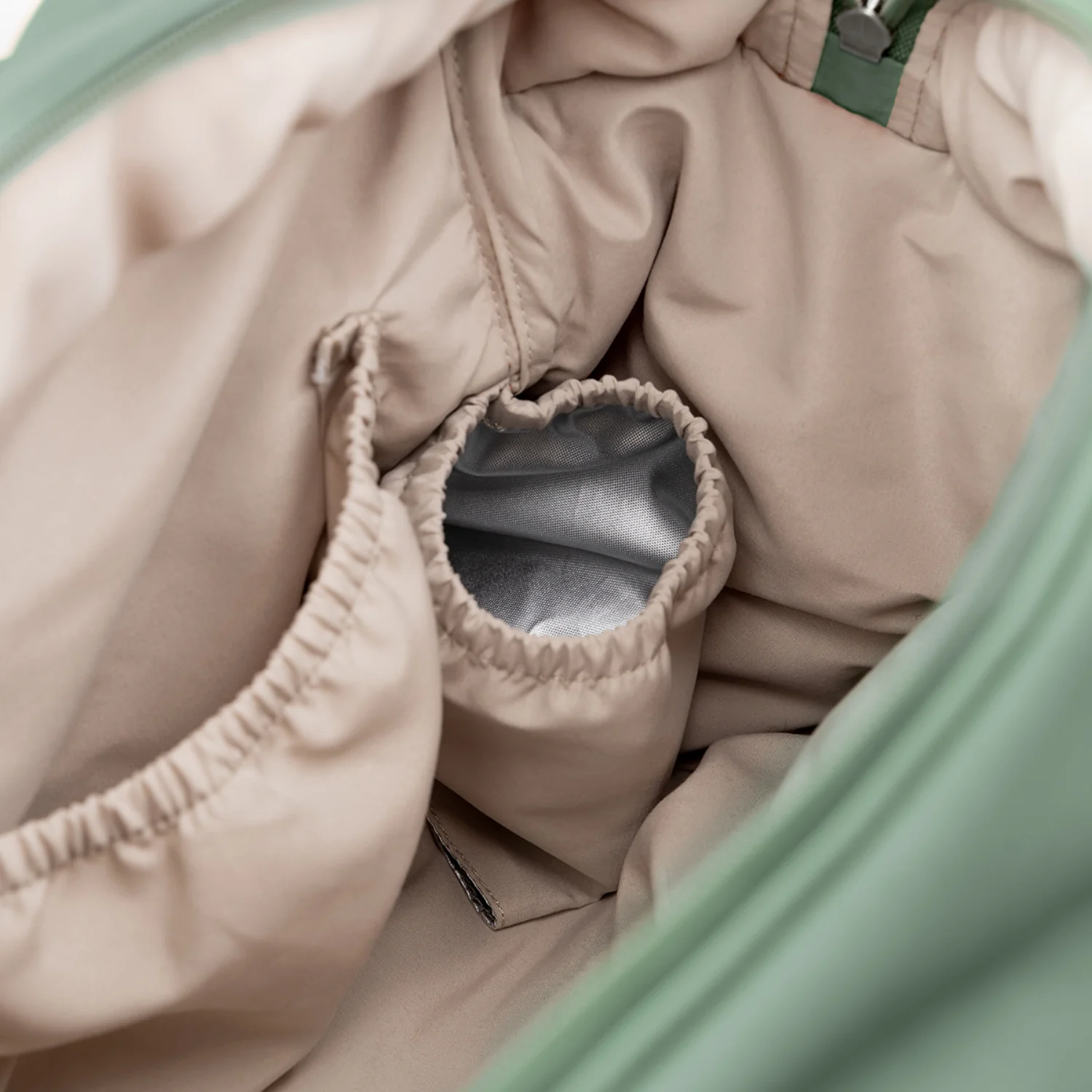 DonebyDeer Green Quilted Changing Bag - Image 10