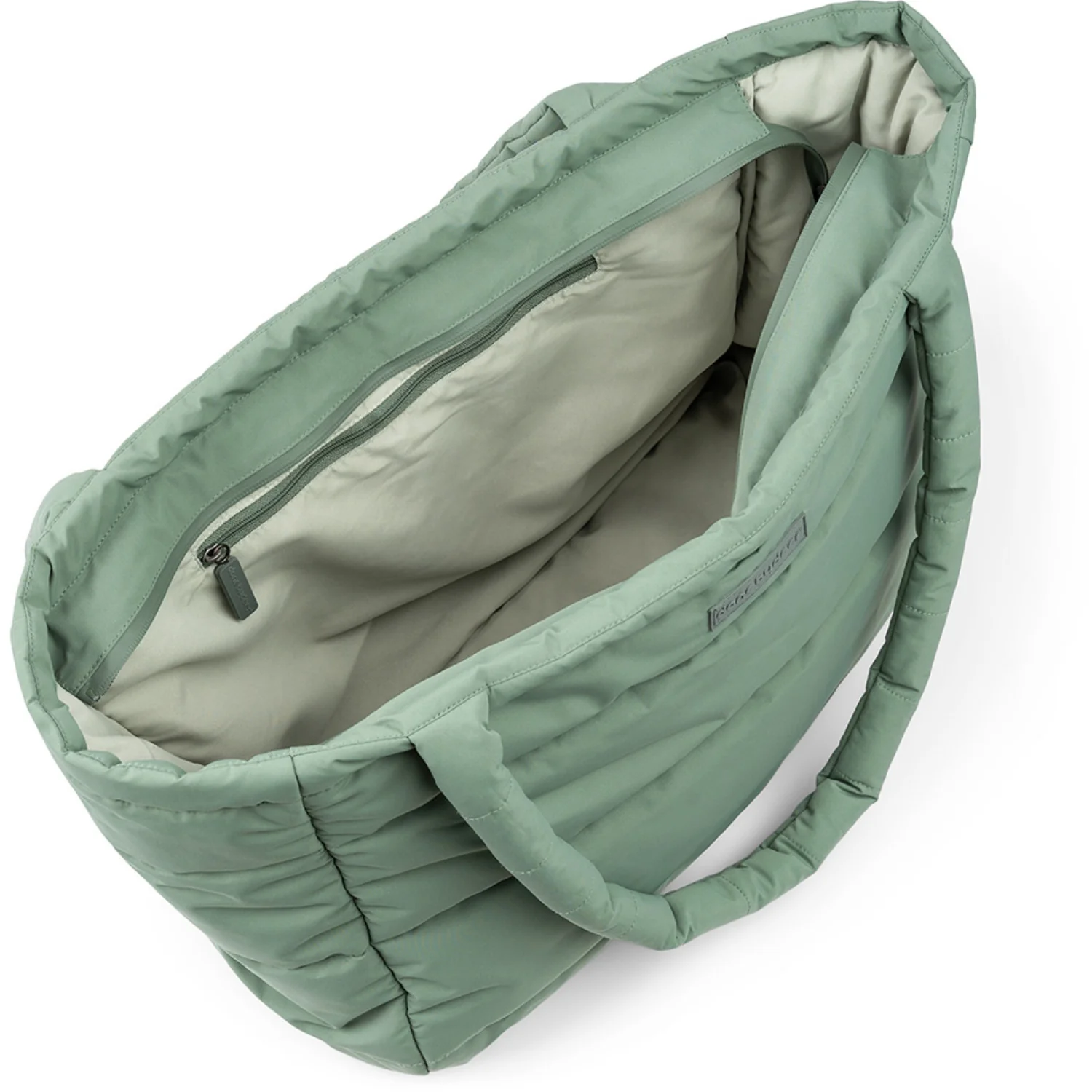 DonebyDeer Green Quilted Changing Tote Bag - Image 9