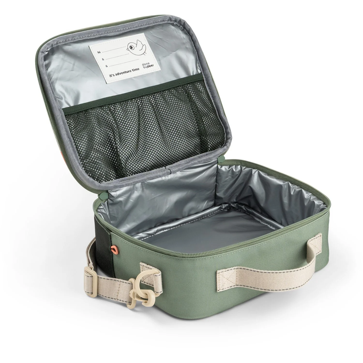 DonebyDeer Green Tiny Trails Insulated Lunch Bag - Image 10