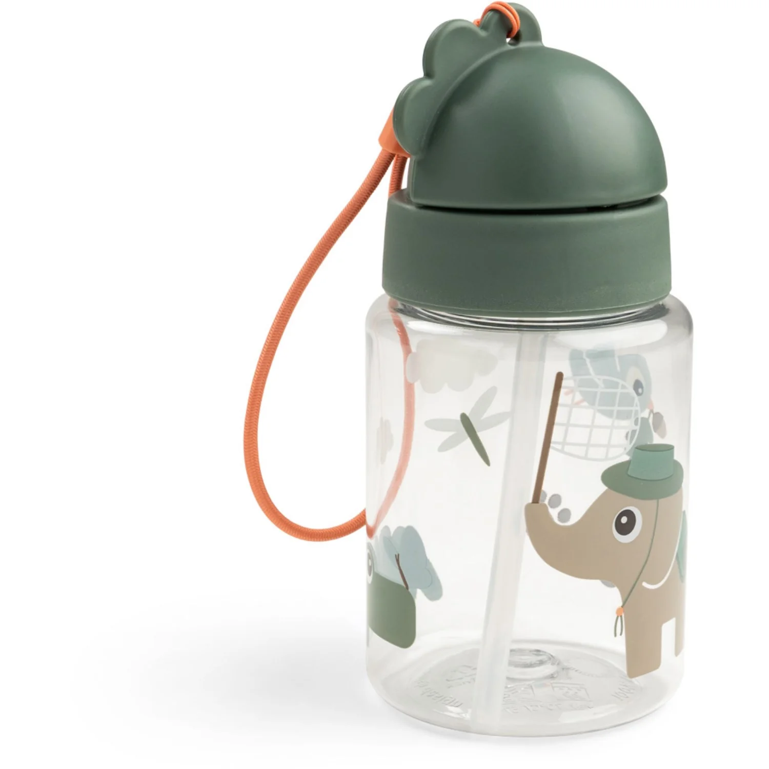 DonebyDeer Green Tiny Trails Straw Bottle