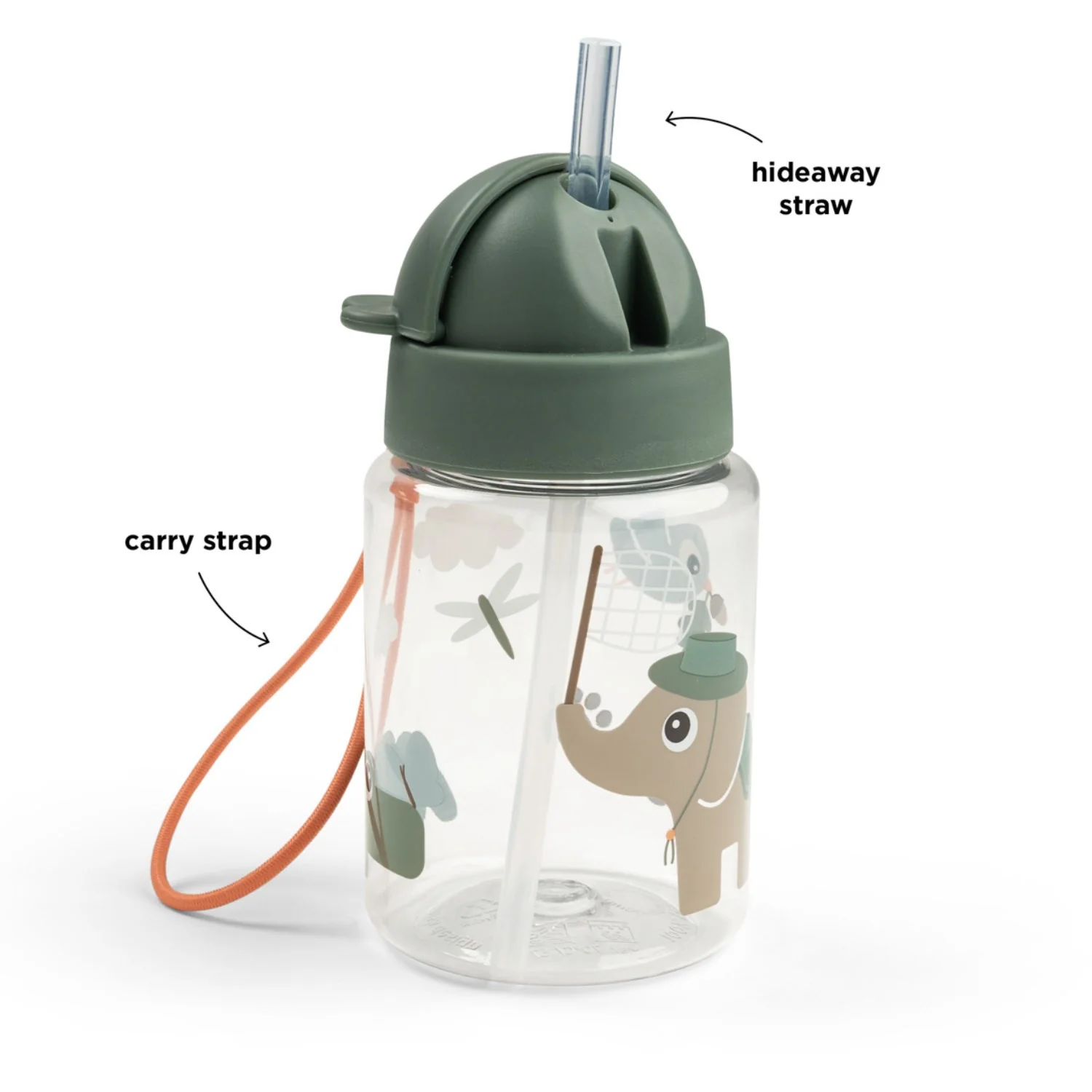 DonebyDeer Green Tiny Trails Straw Bottle - Image 6