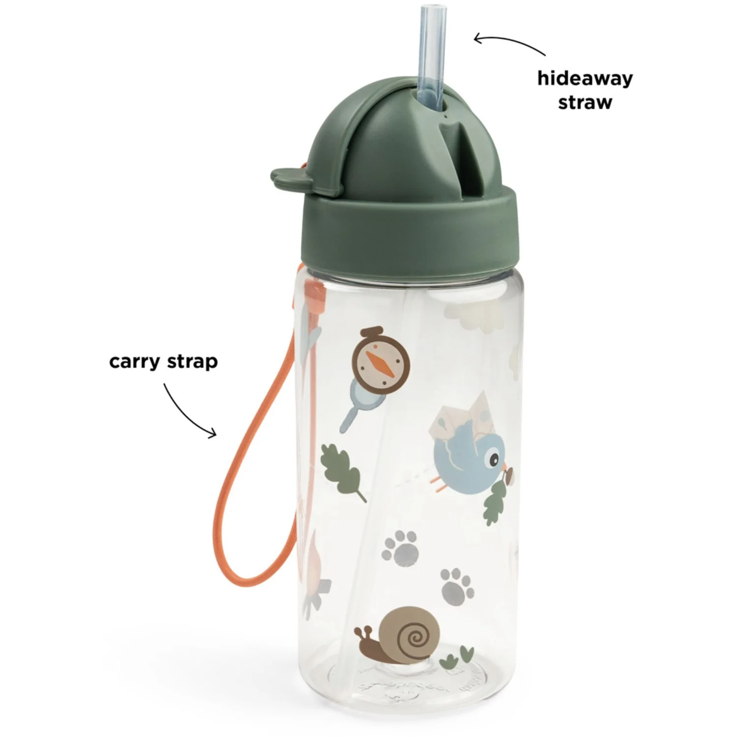 DonebyDeer Green Tiny Trails Straw Bottle - Image 11