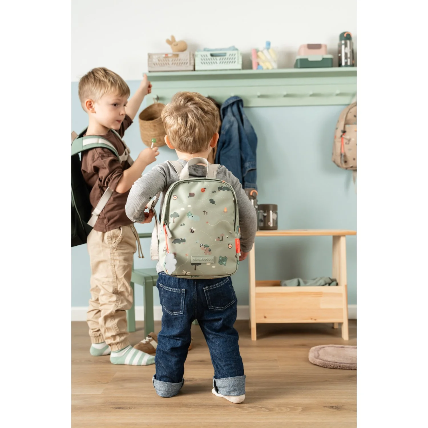 DonebyDeer Green Tiny Trails Tiny Backpack - Image 7