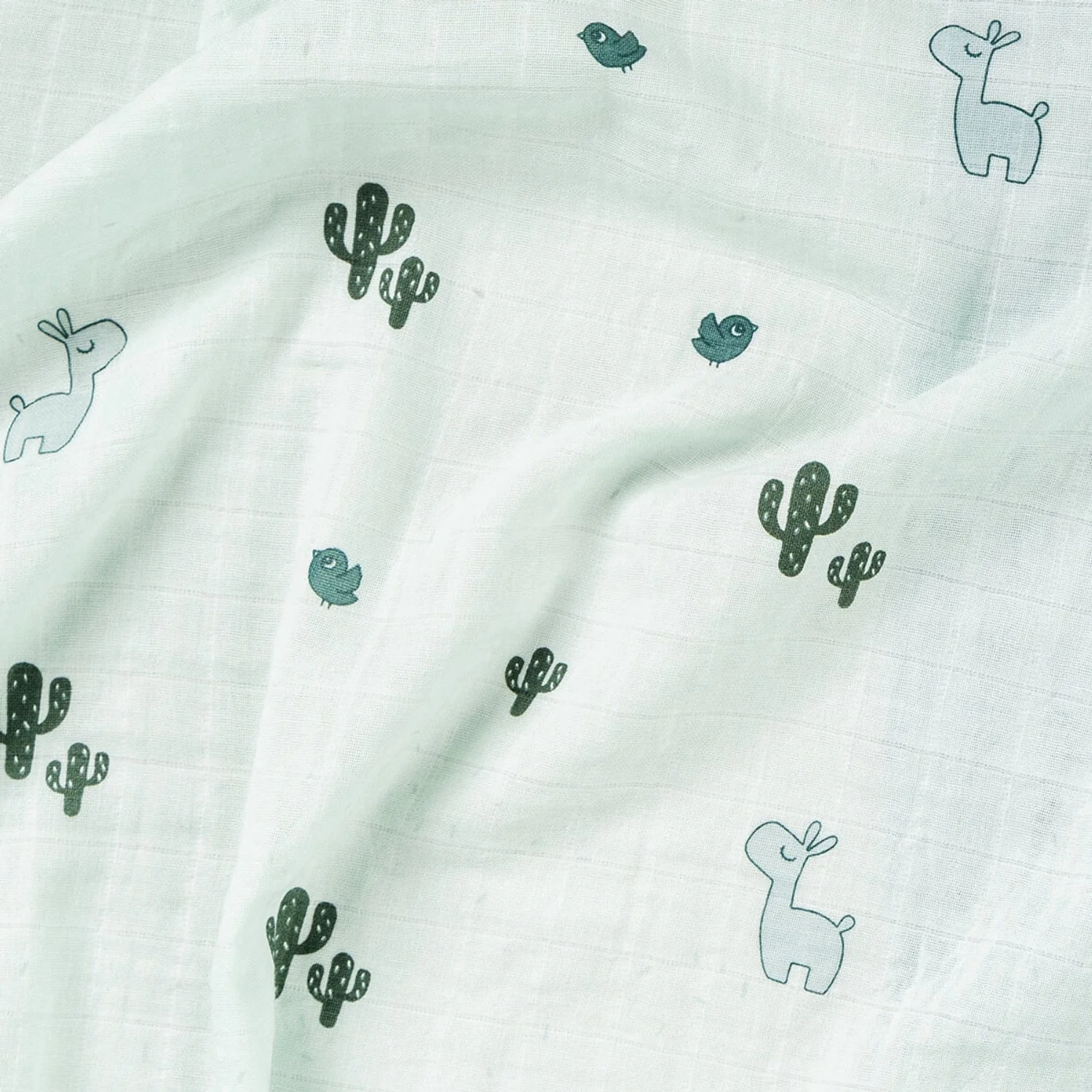 DonebyDeer Lalee Blue Baby Swaddle - Image 3