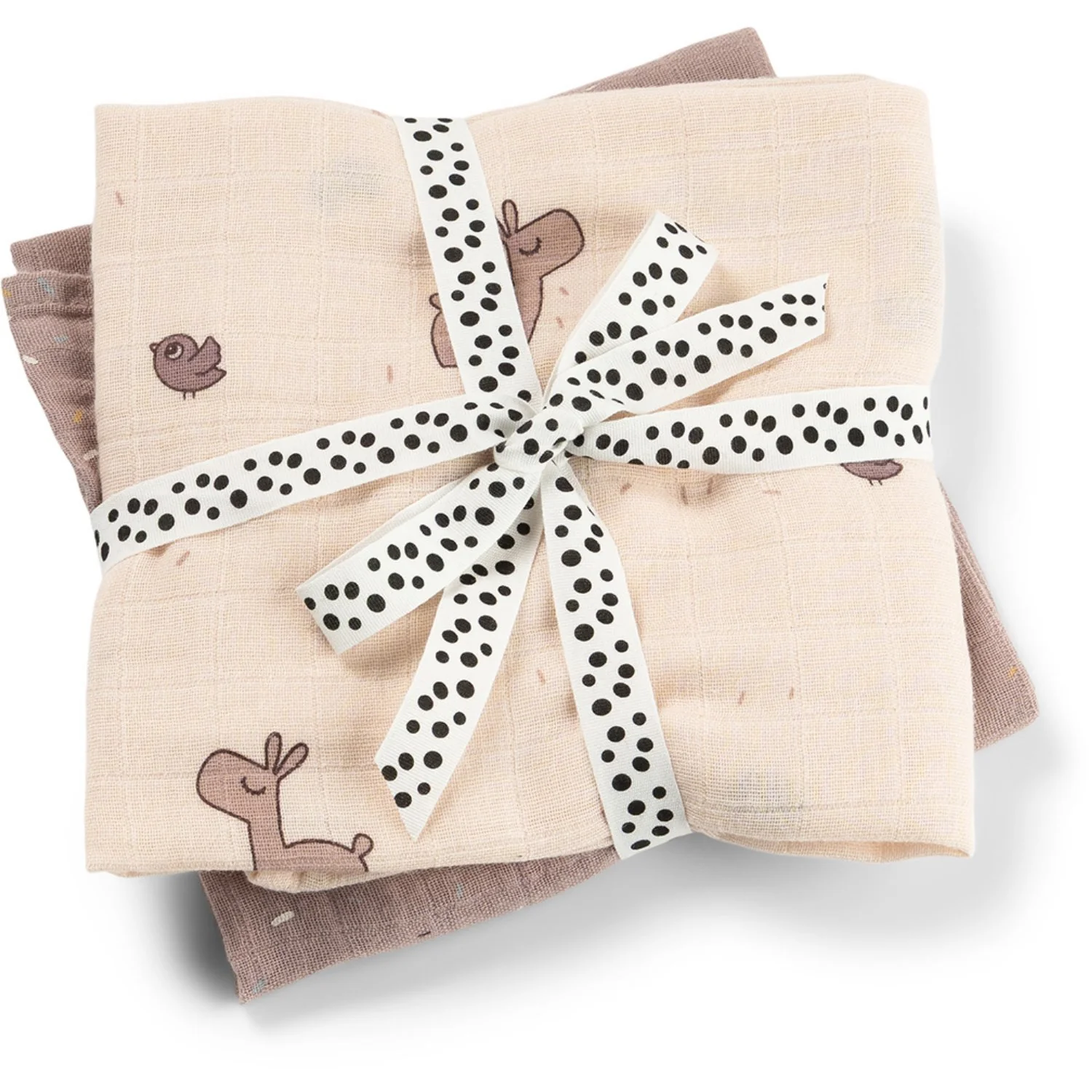 DonebyDeer Lalee Powder Muslin Cloth 2-Pack