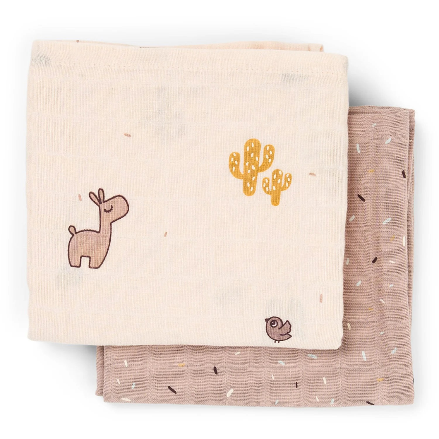 DonebyDeer Lalee Powder Muslin Cloth 2-Pack - Image 3