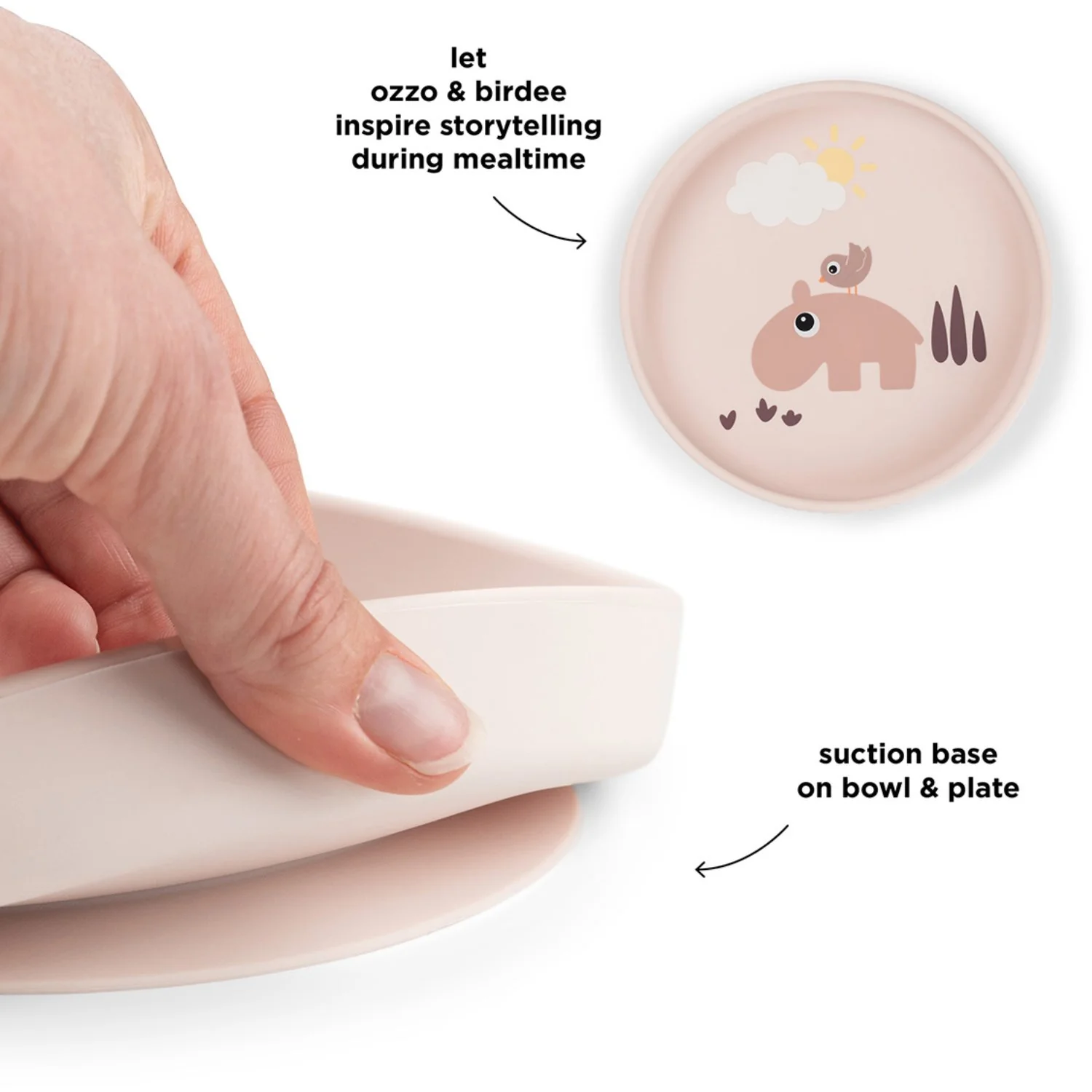 DonebyDeer Playground Powder Silicone Stick&Stay Plate - Image 3