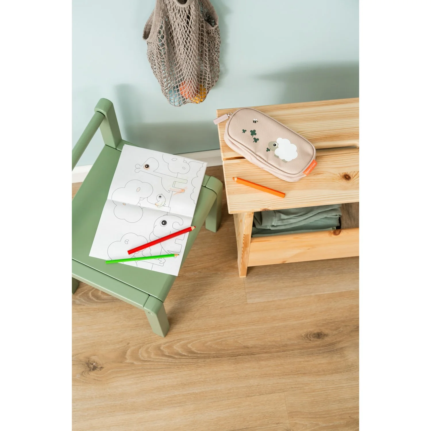 DonebyDeer Powder Tiny Farm Pencil Case - Image 3