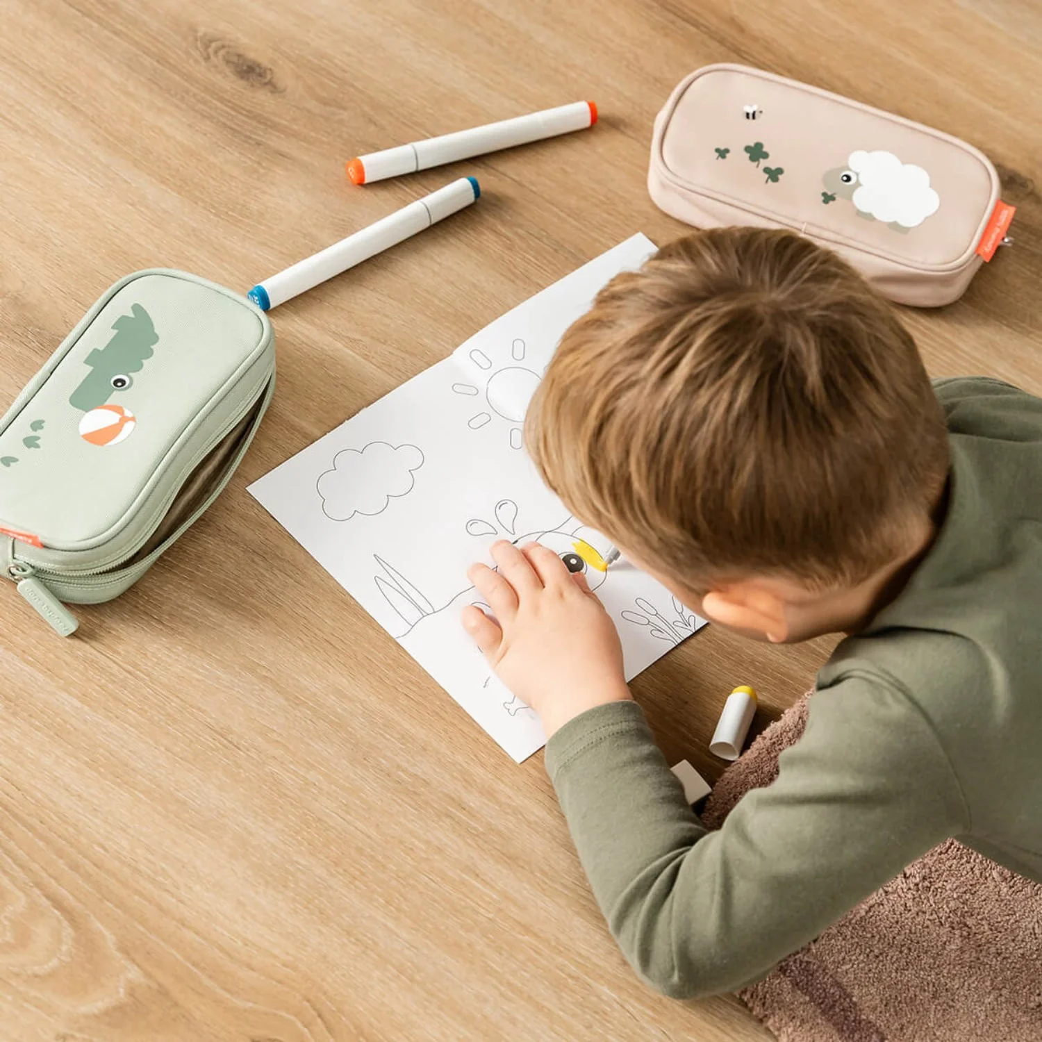 DonebyDeer Powder Tiny Farm Pencil Case - Image 4