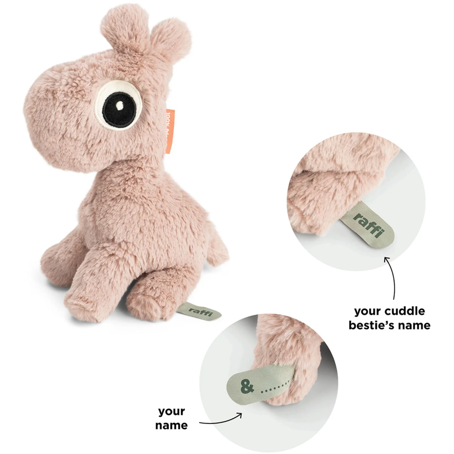 DonebyDeer Raffi Powder Teddy 26 Cm - Image 6