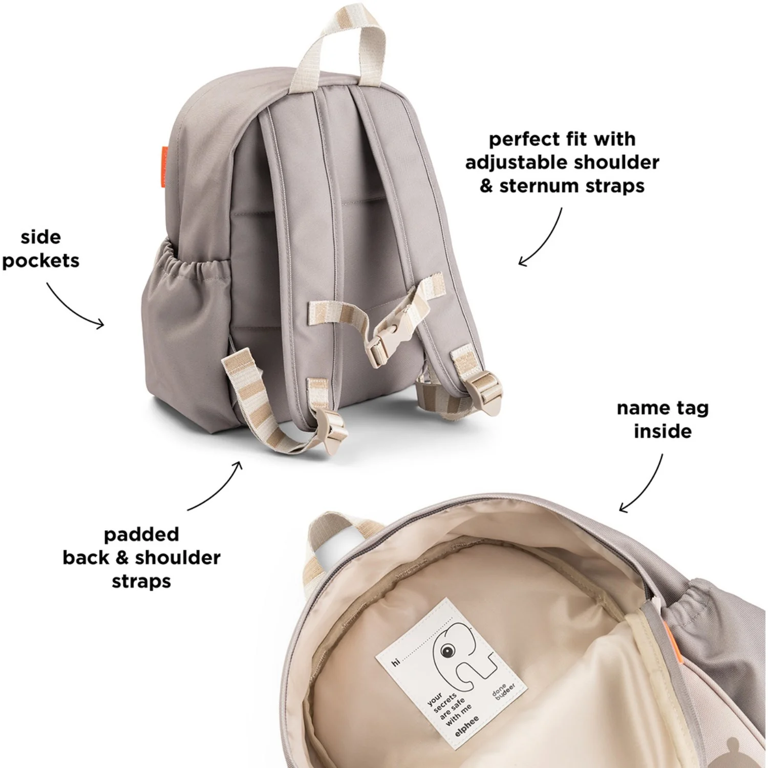 DonebyDeer Sand Kids Backpack Celebration 7,5 L - Image 7