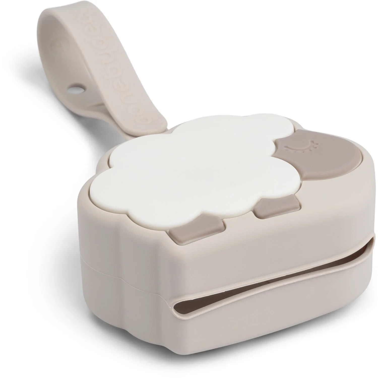 DonebyDeer Sand Sheepy Silicone Pacifier Holder - Image 5