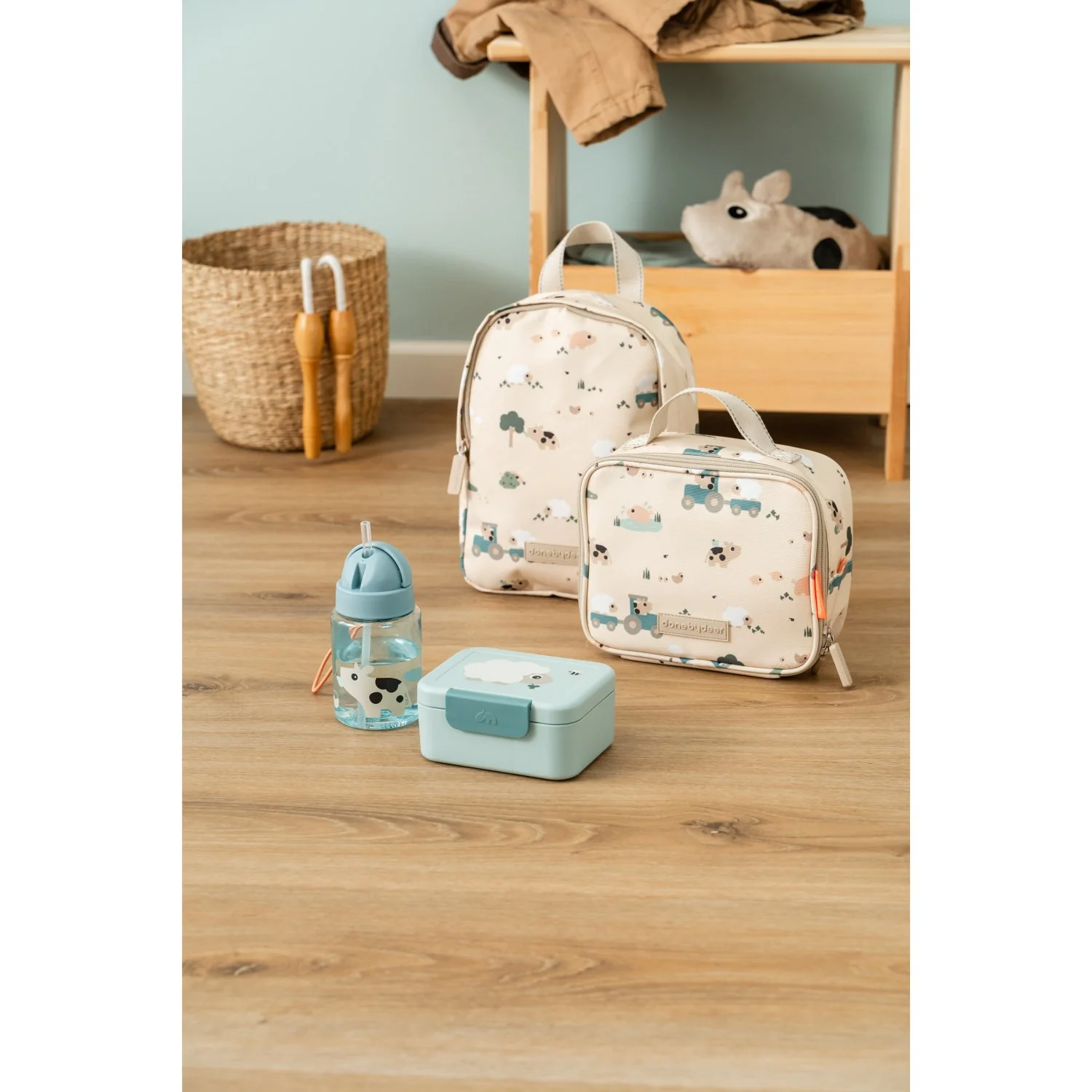 DonebyDeer Sand Tiny Farm Tiny Insulated Lunch Bag - Image 11