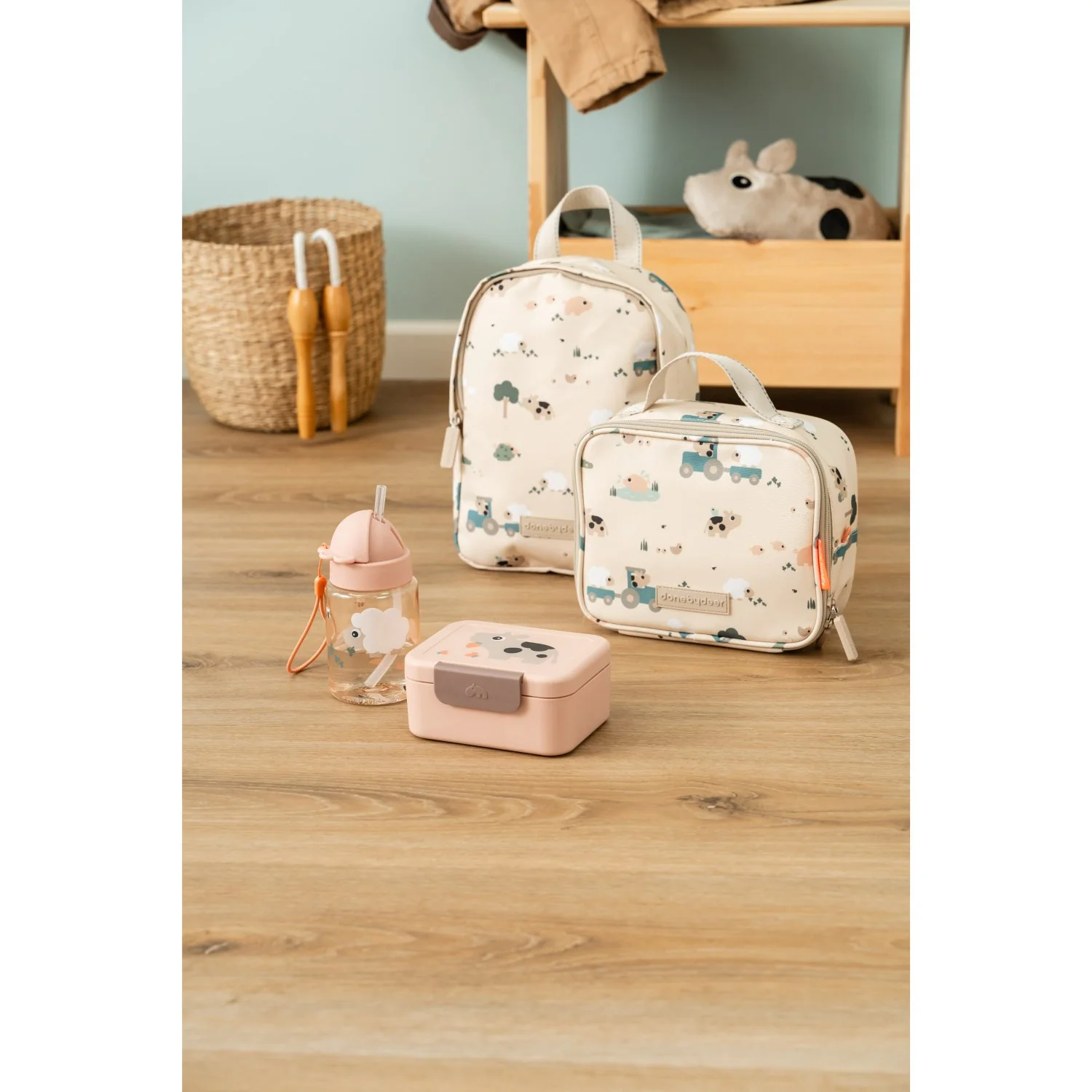 DonebyDeer Sand Tiny Farm Tiny Insulated Lunch Bag - Image 12