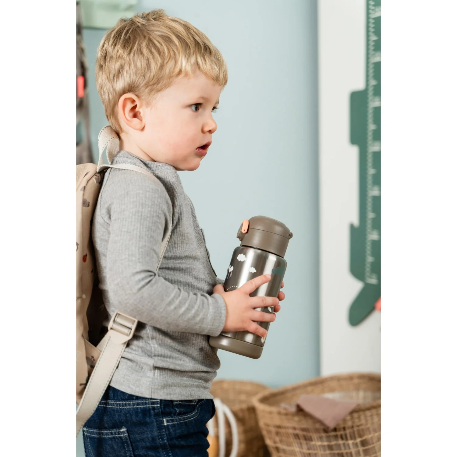DonebyDeer Sand Tiny Trails Insulated Straw Bottle - Image 11