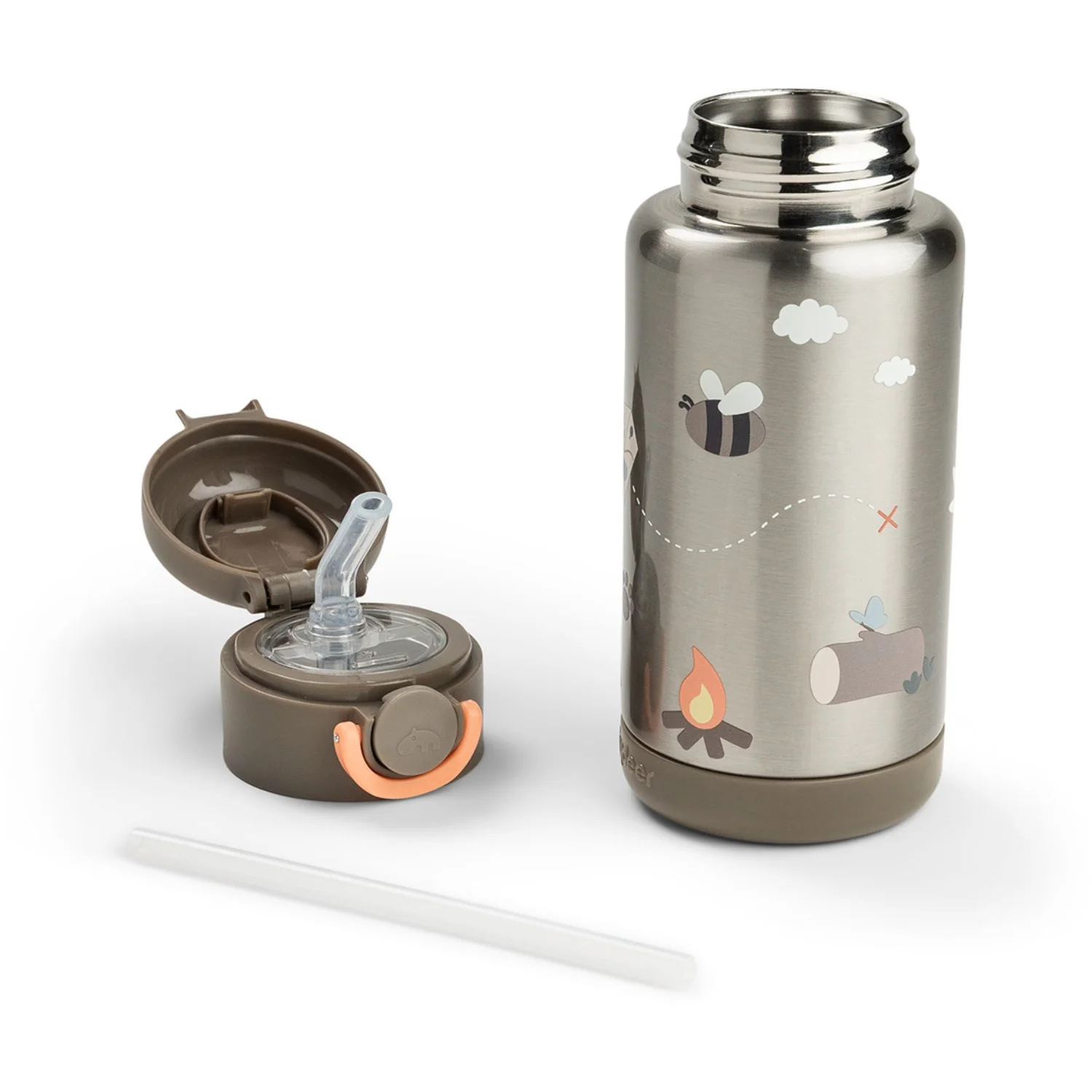 DonebyDeer Sand Tiny Trails Insulated Straw Bottle - Image 16
