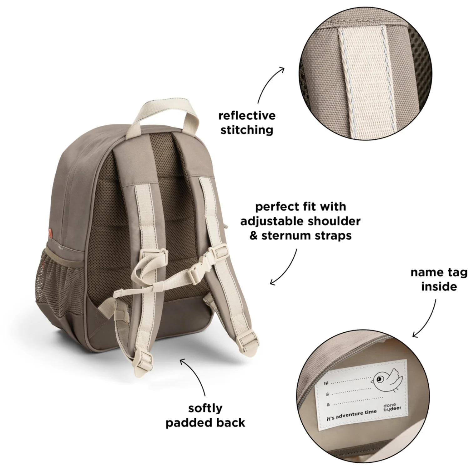DonebyDeer Sand Tiny Trails Junior Backpack - Image 13