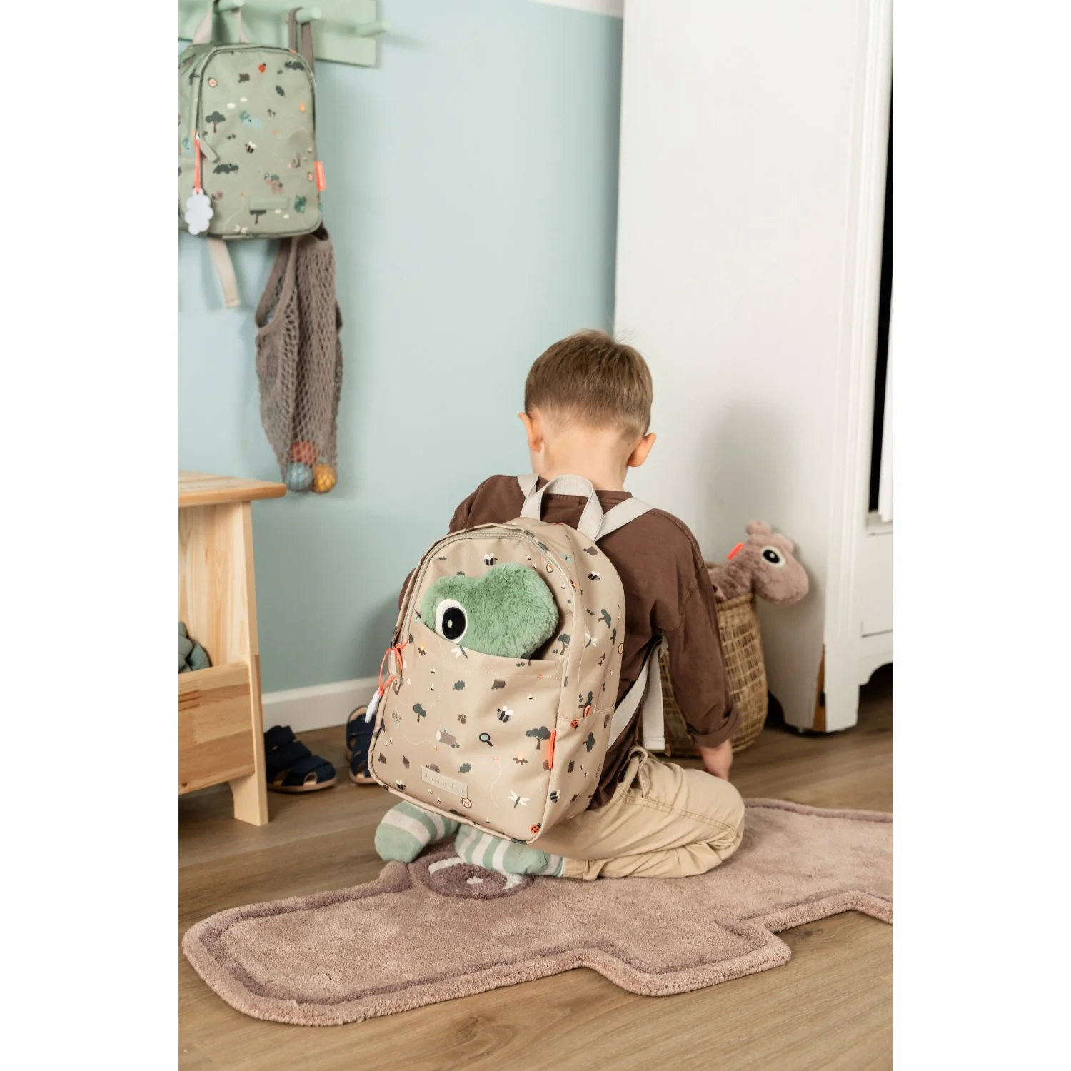 DonebyDeer Sand Tiny Trails Kids Backpack - Image 4