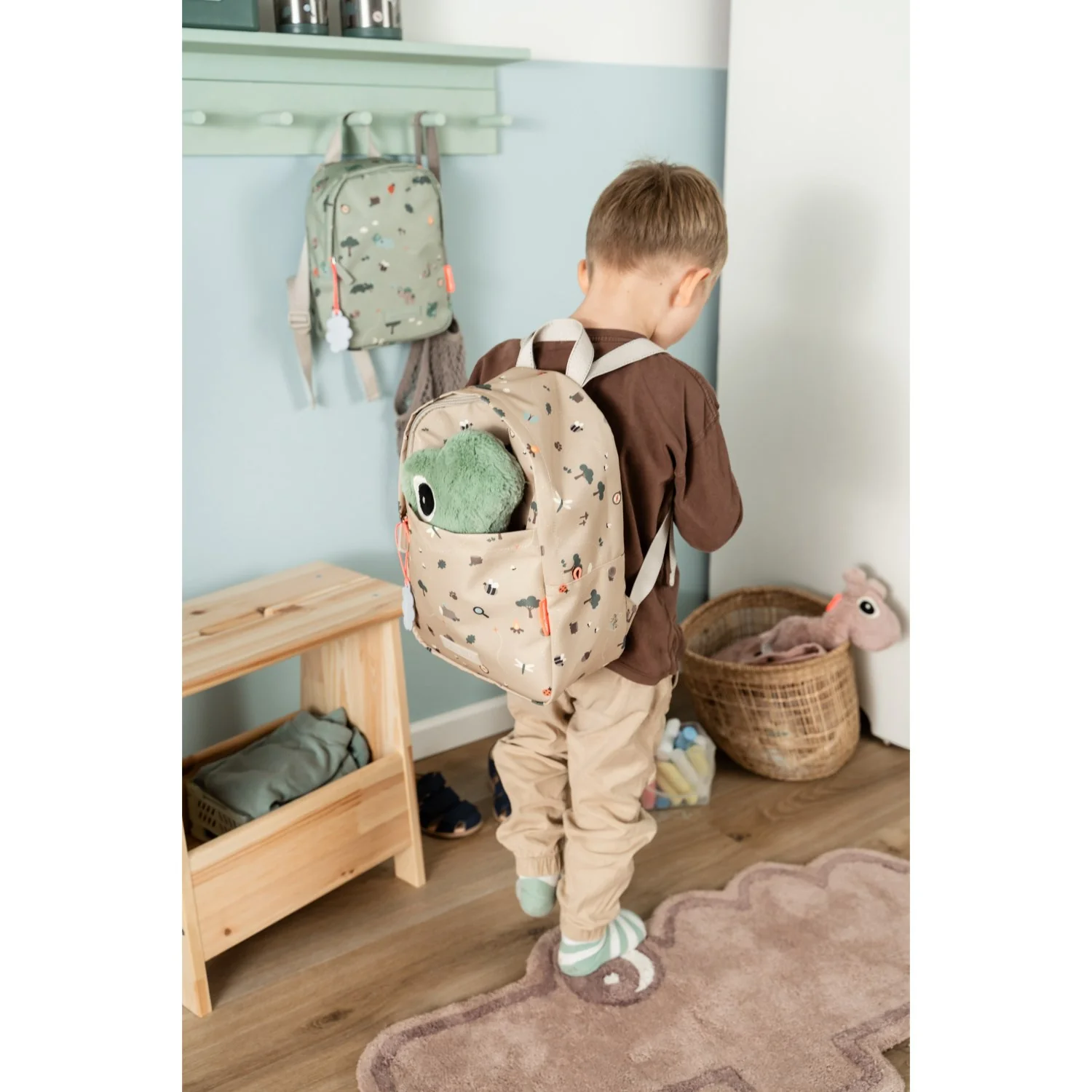 DonebyDeer Sand Tiny Trails Kids Backpack - Image 6