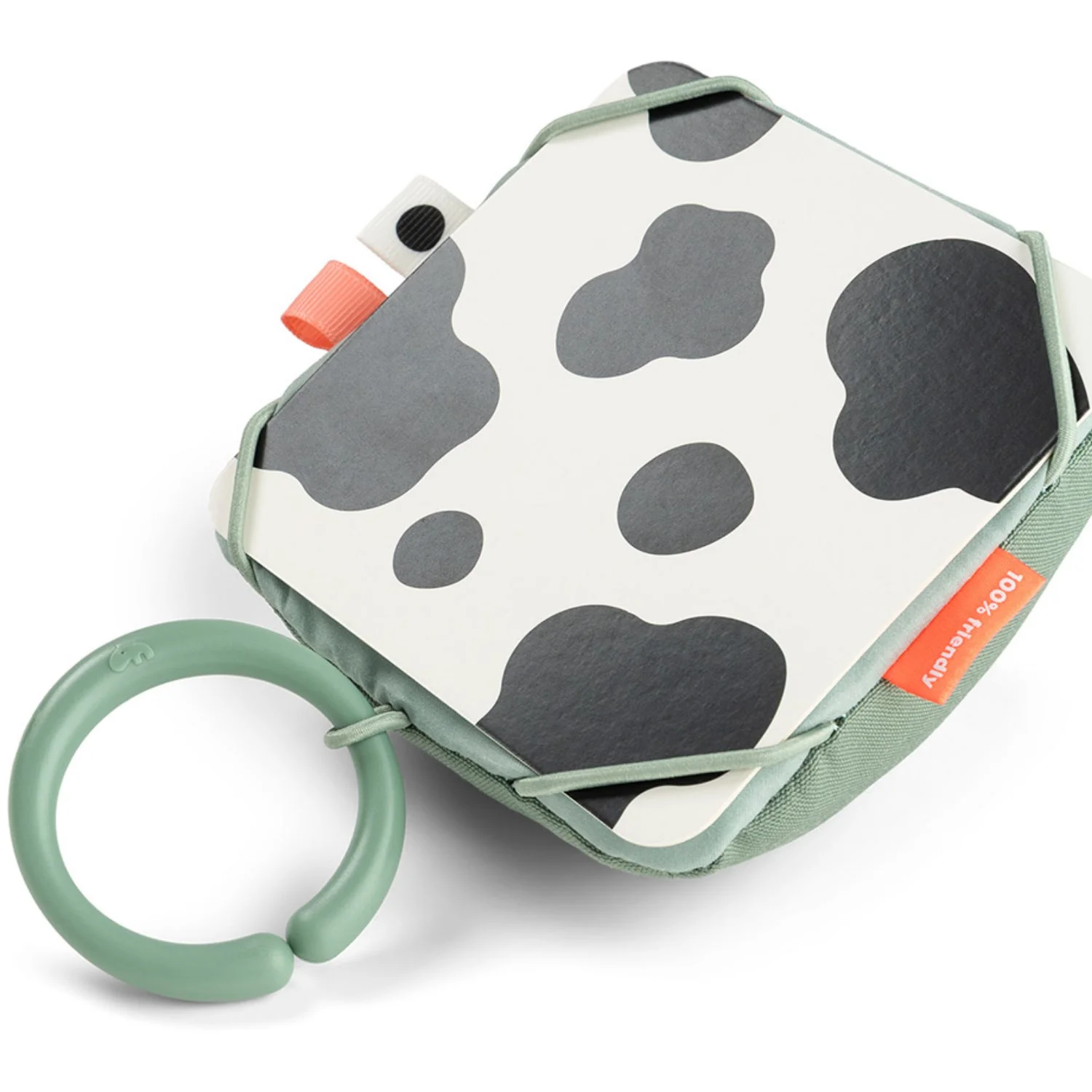 DonebyDeer Tiny Farm Green Baby Contrast Cart Holder - Image 8