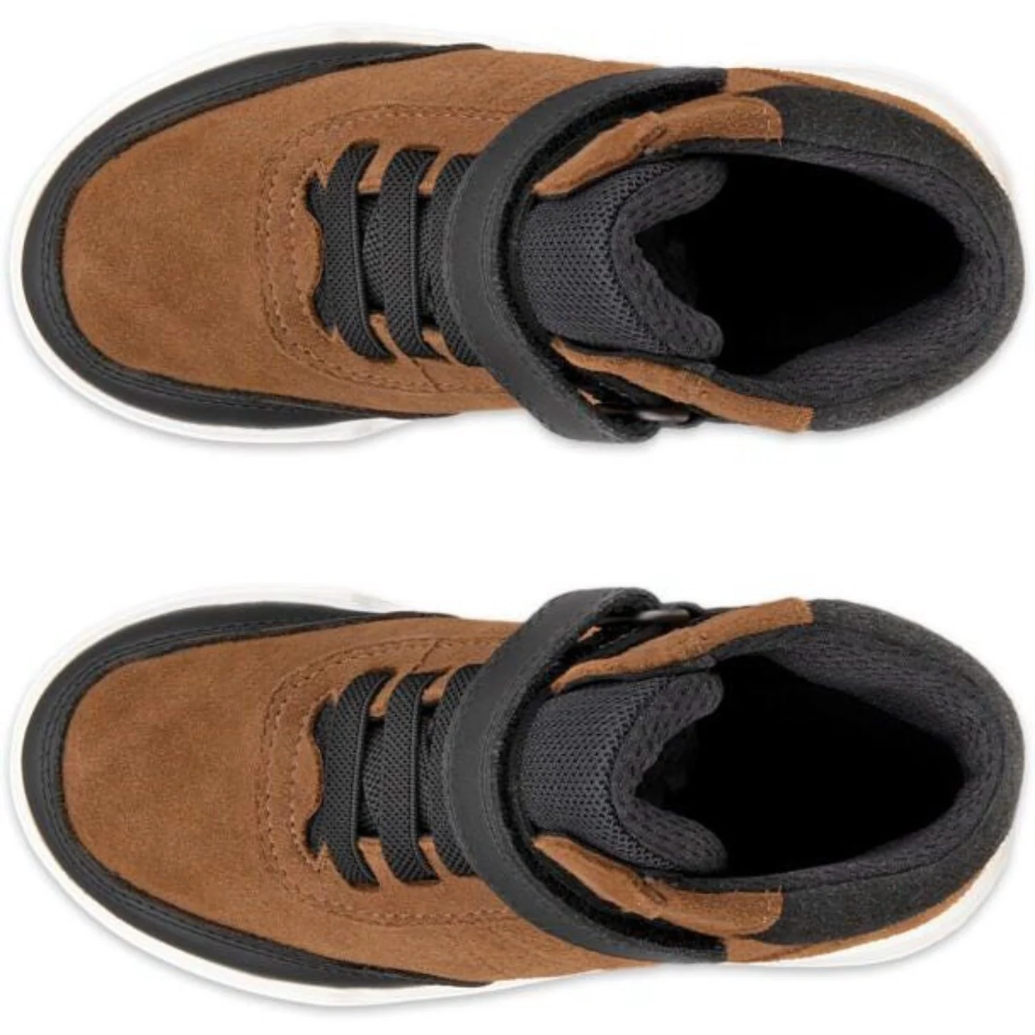 Ecco Black/Camel/Black Street Court K H Sneaker - Image 4